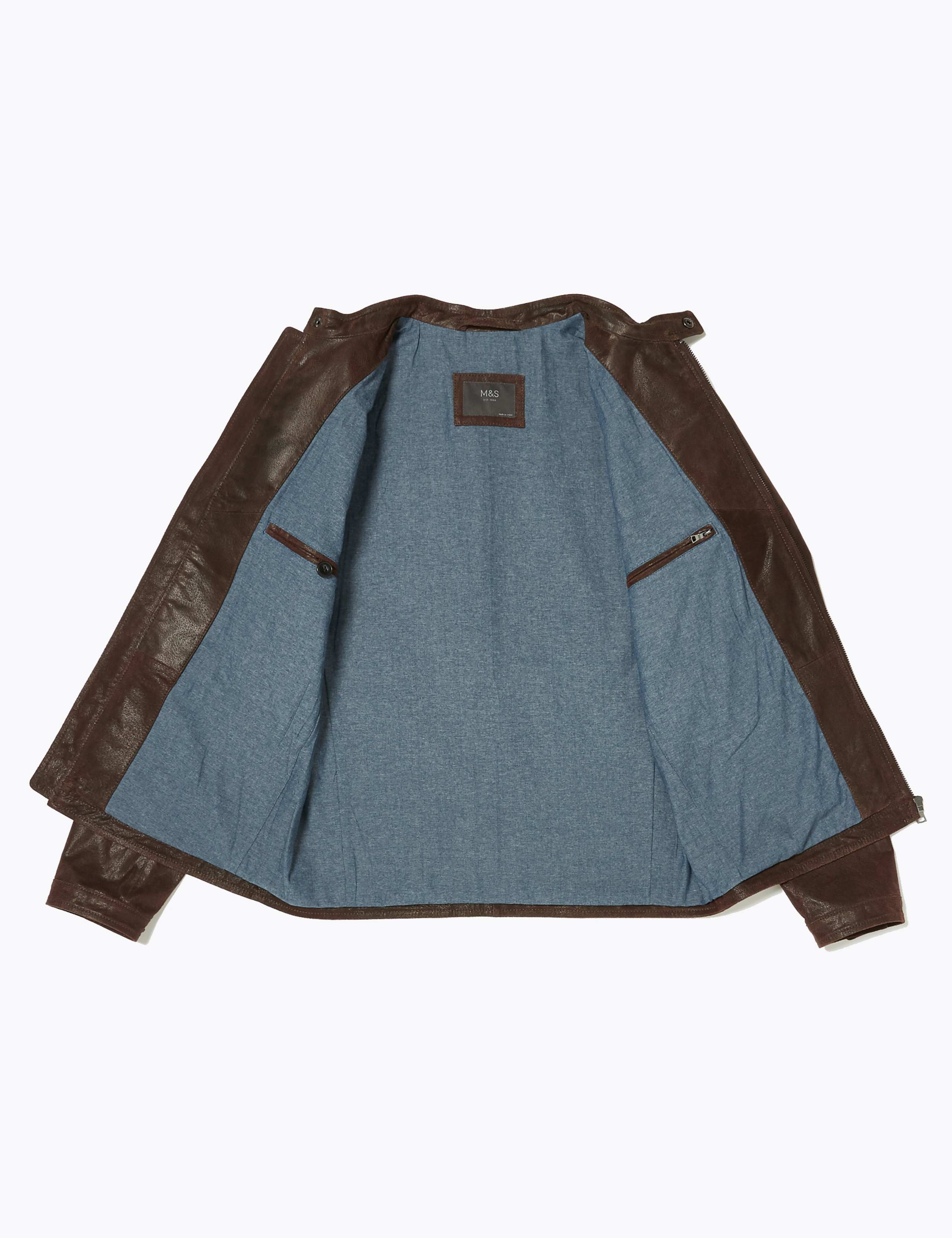 Leather Biker Jacket 6 of 6