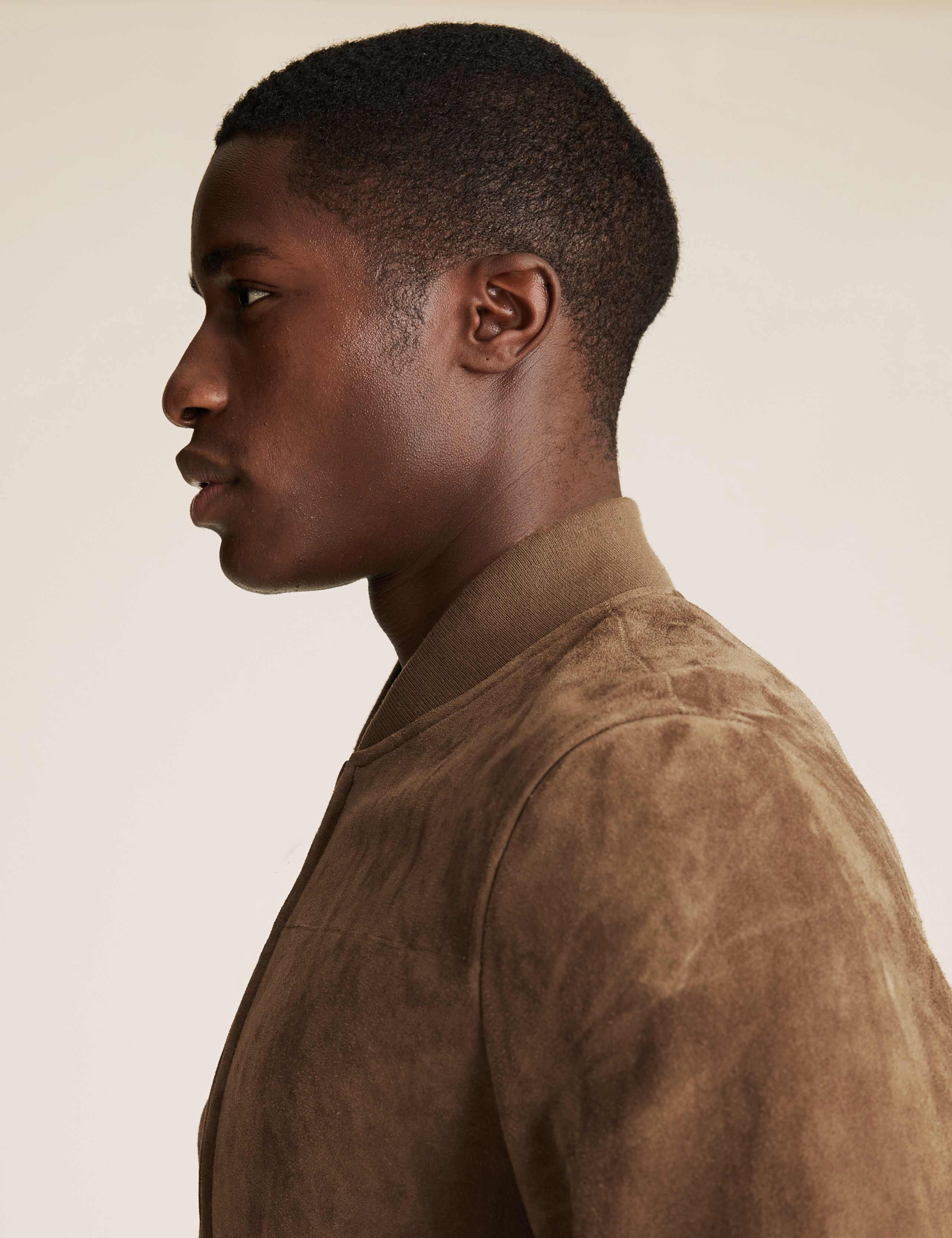 Suede Bomber Jacket 4 of 7
