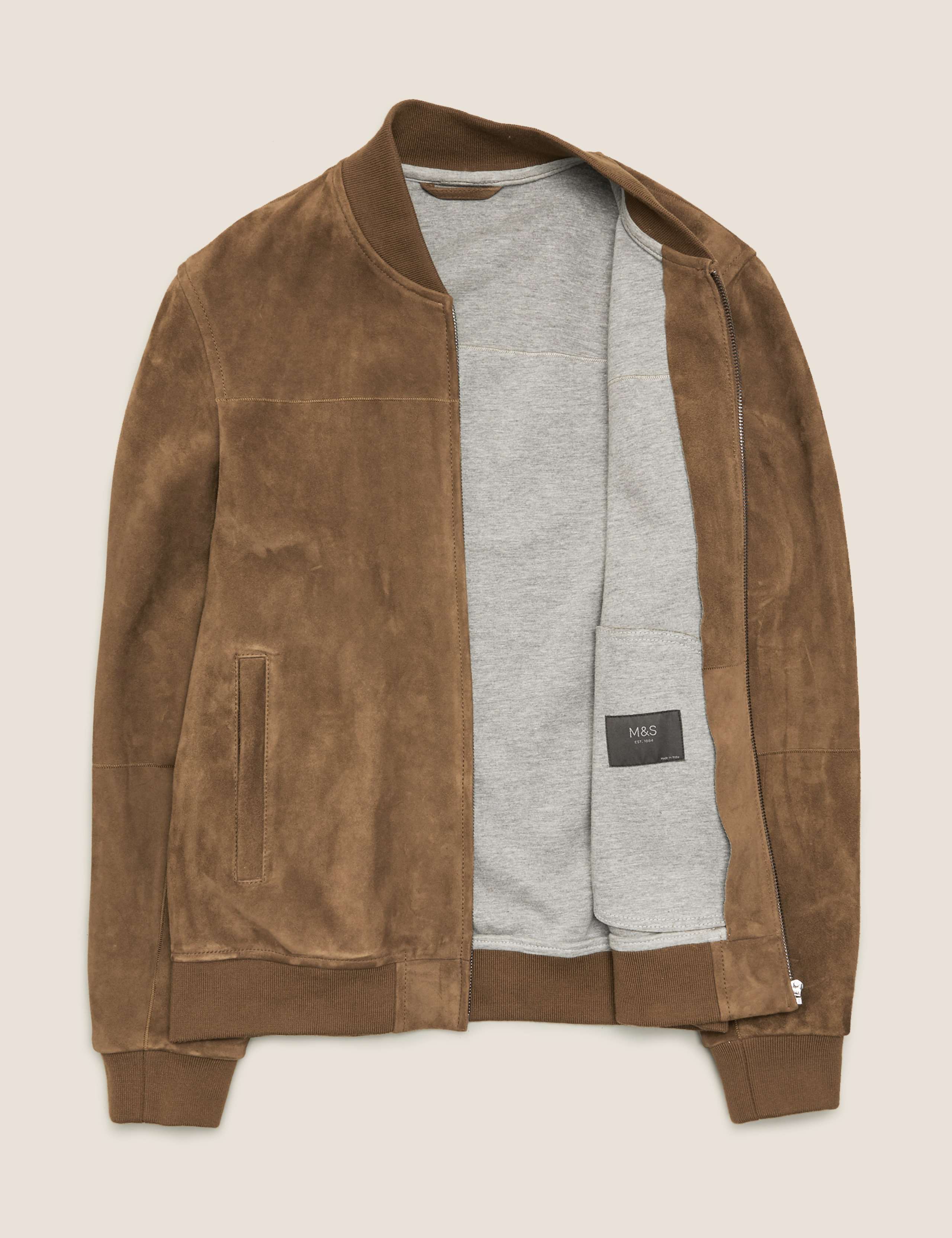 Suede Bomber Jacket 7 of 7