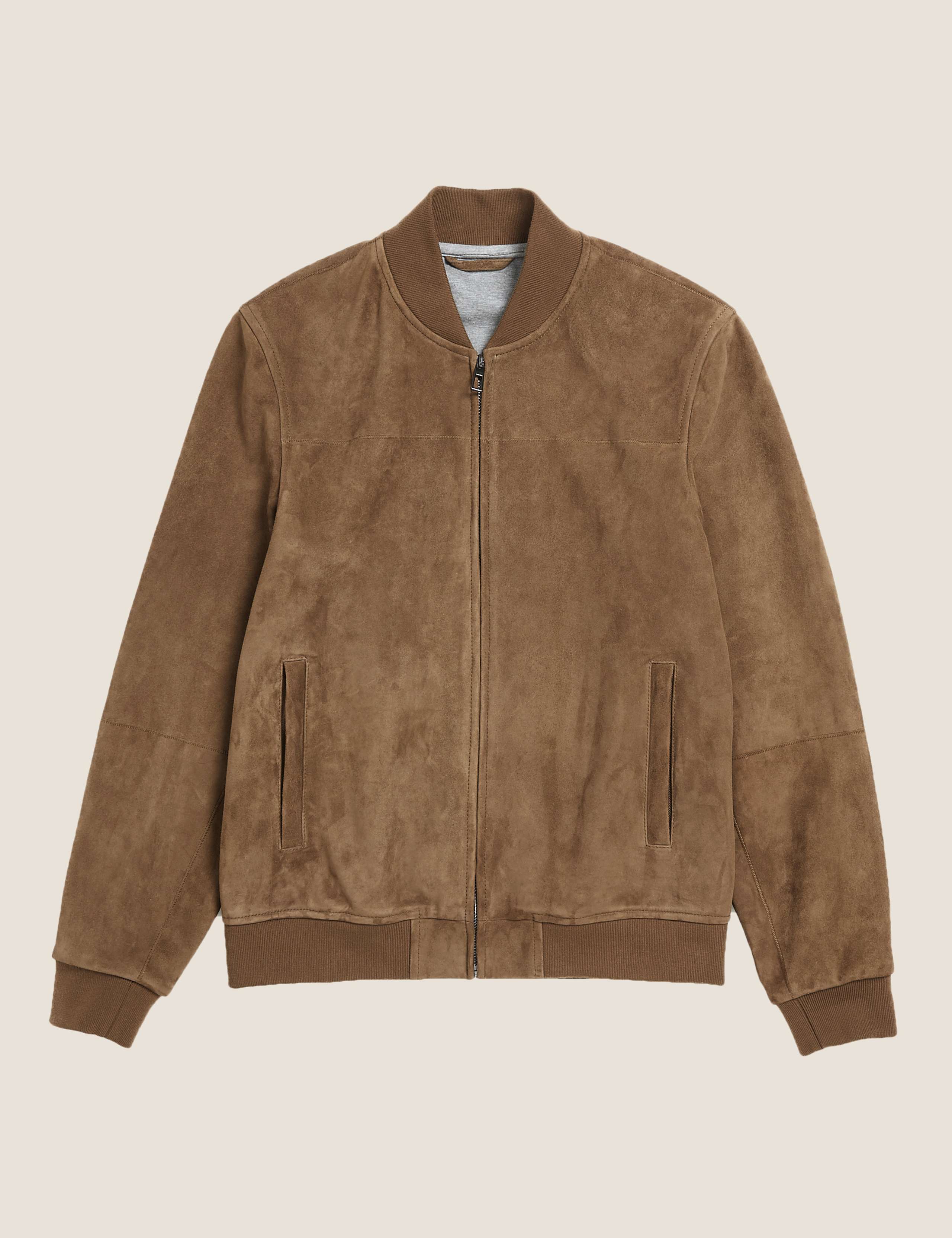 Suede Bomber Jacket 2 of 7