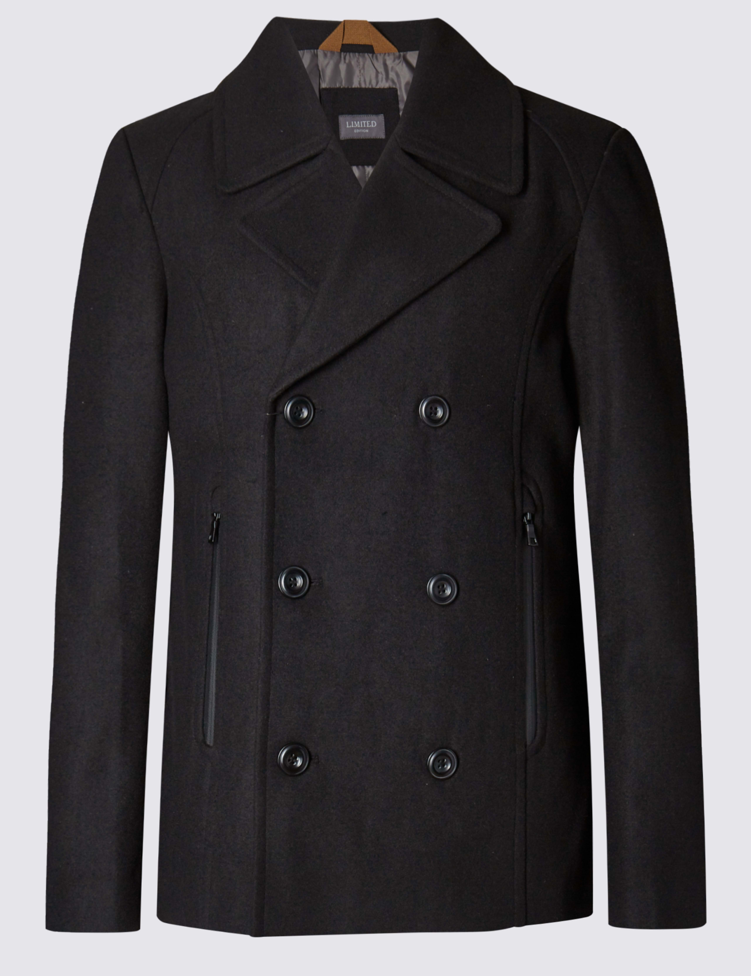 Double Breasted Peacoat 2 of 2