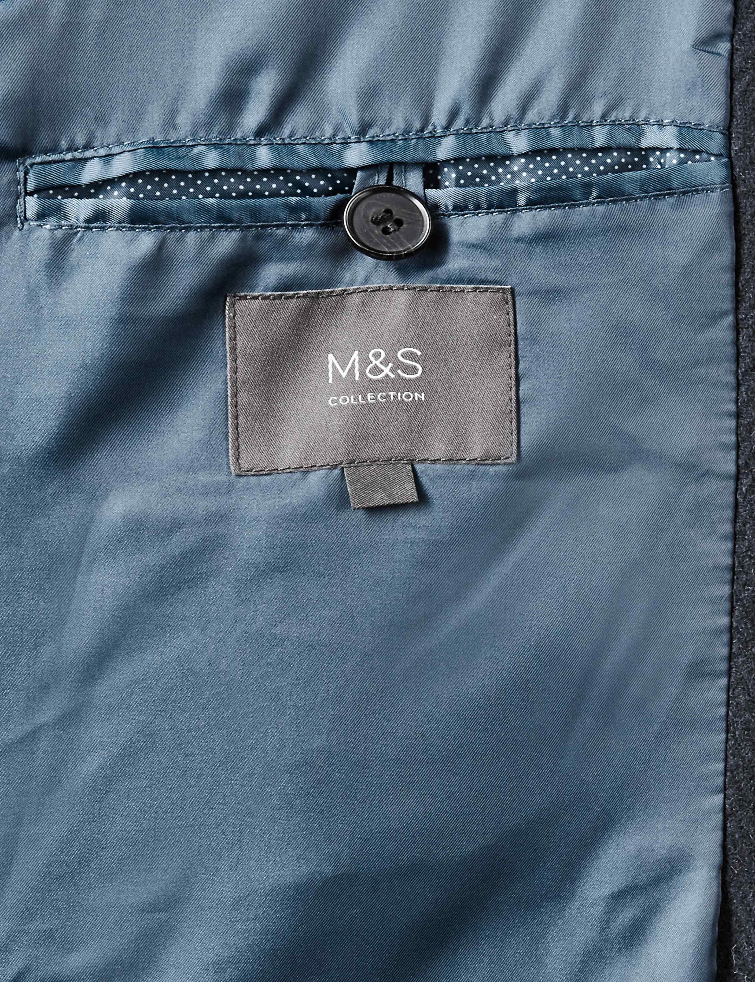 Wool Blend Double Breasted Peacoat 5 of 5