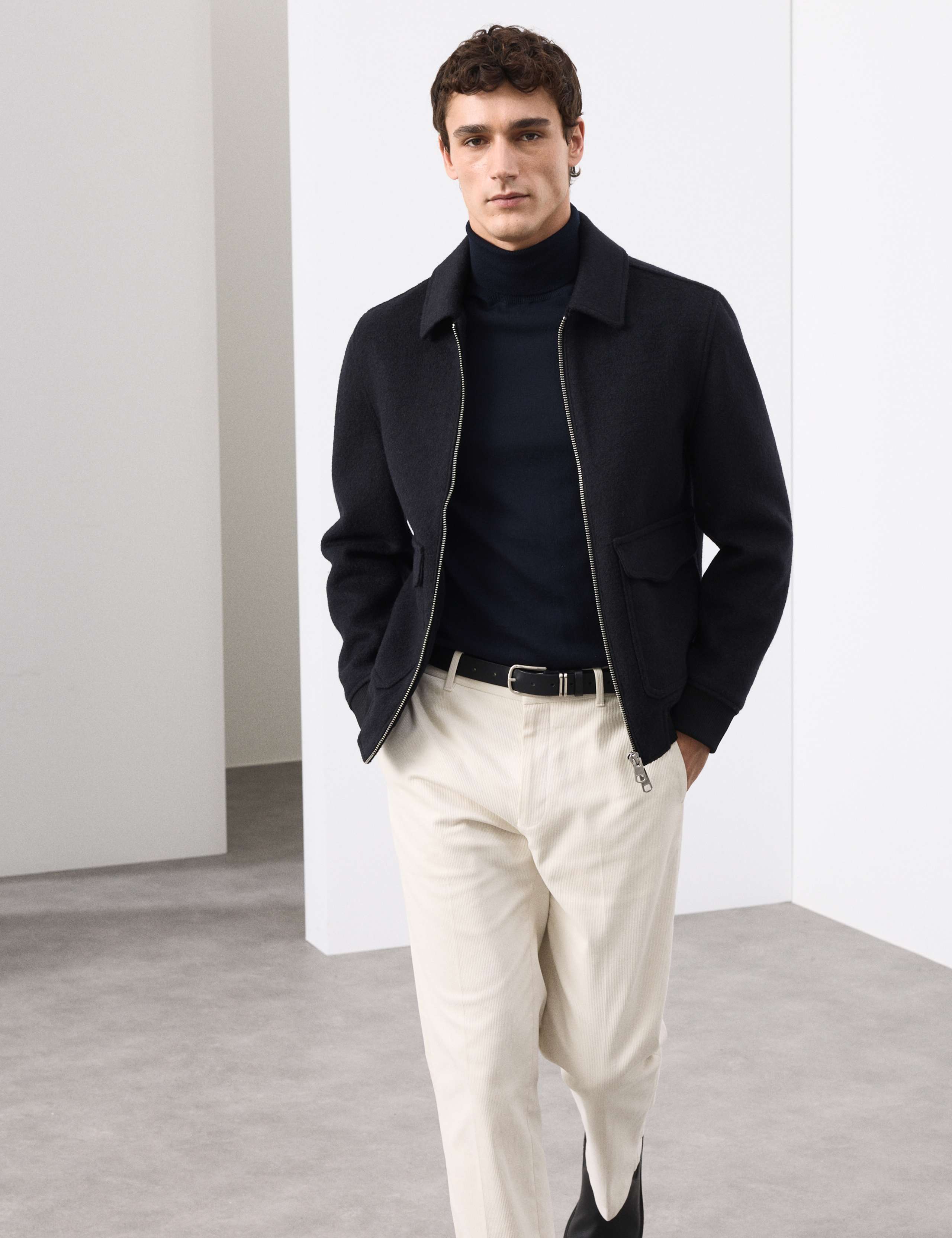 Wool Rich Bomber Jacket 1 of 6