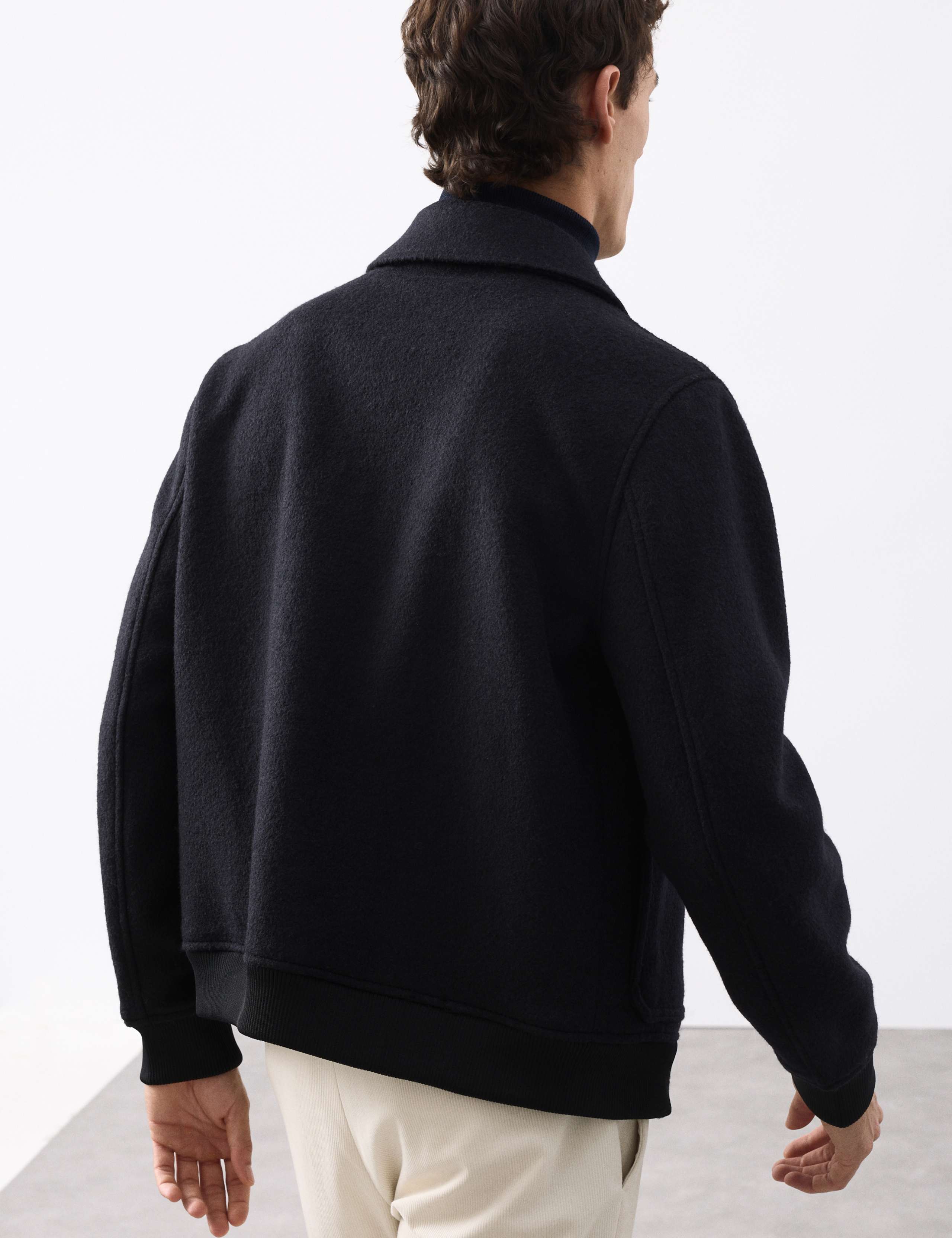 Wool Rich Bomber Jacket 4 of 6