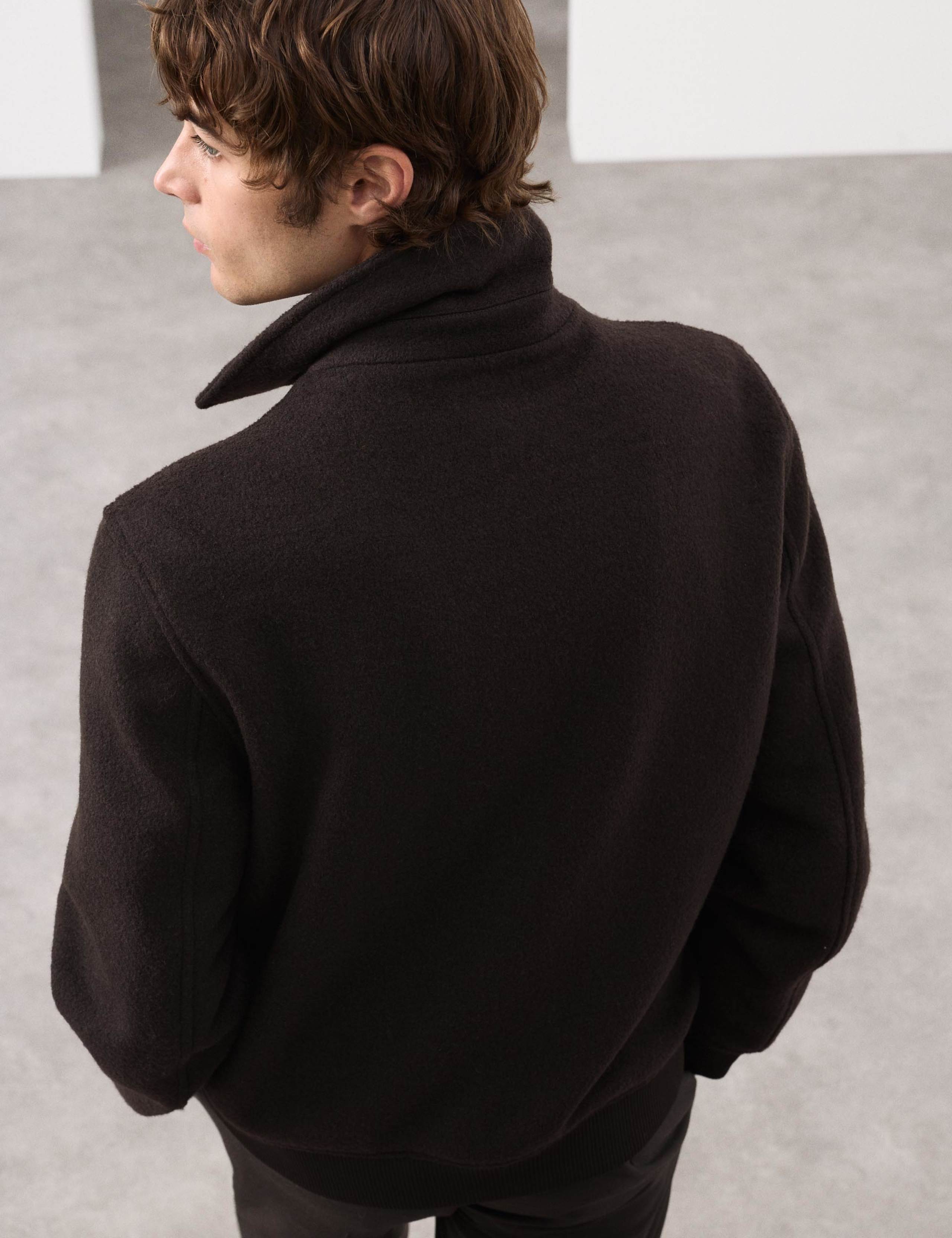 Wool Rich Bomber Jacket 5 of 7