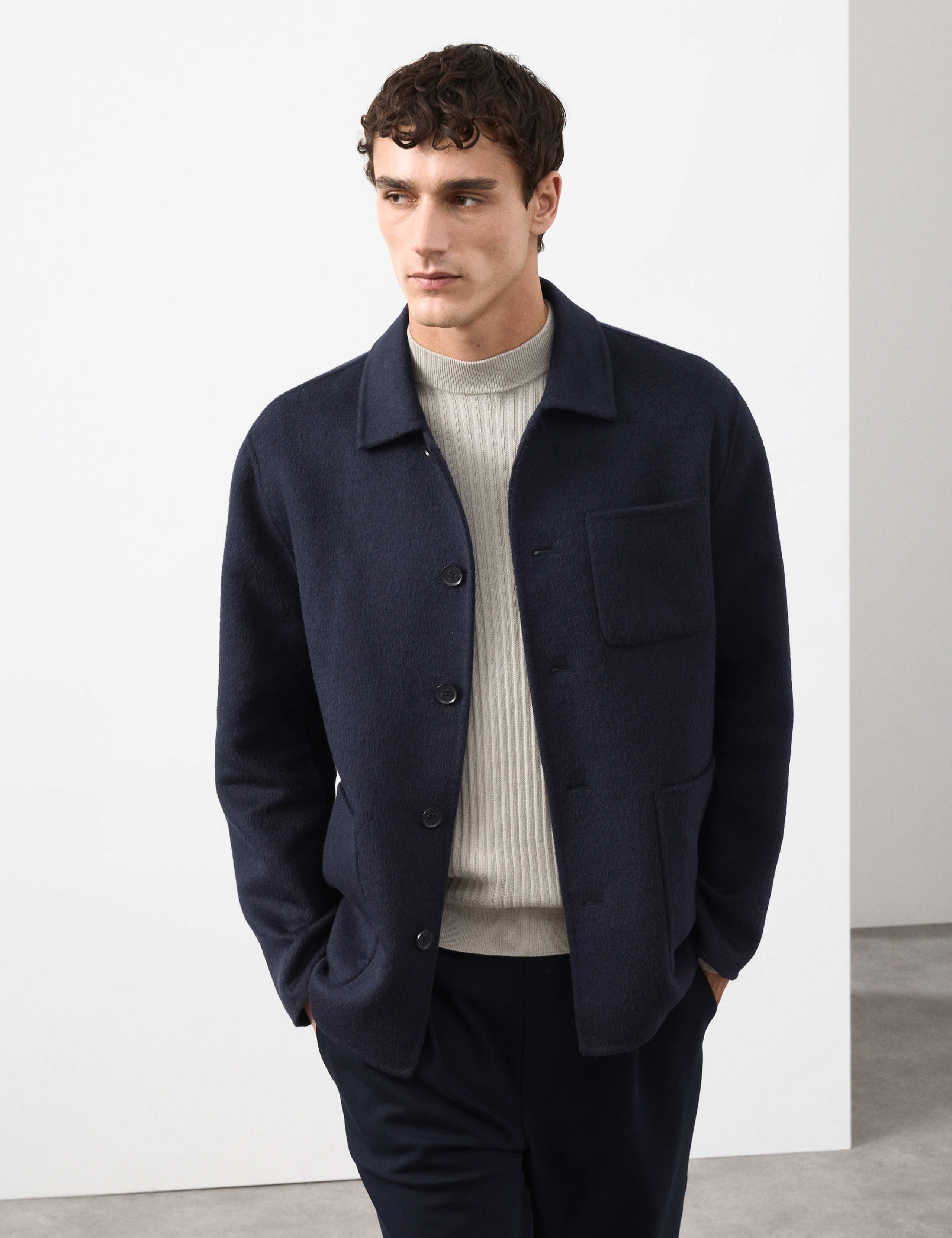 Wool Blend Chore Jacket 4 of 7