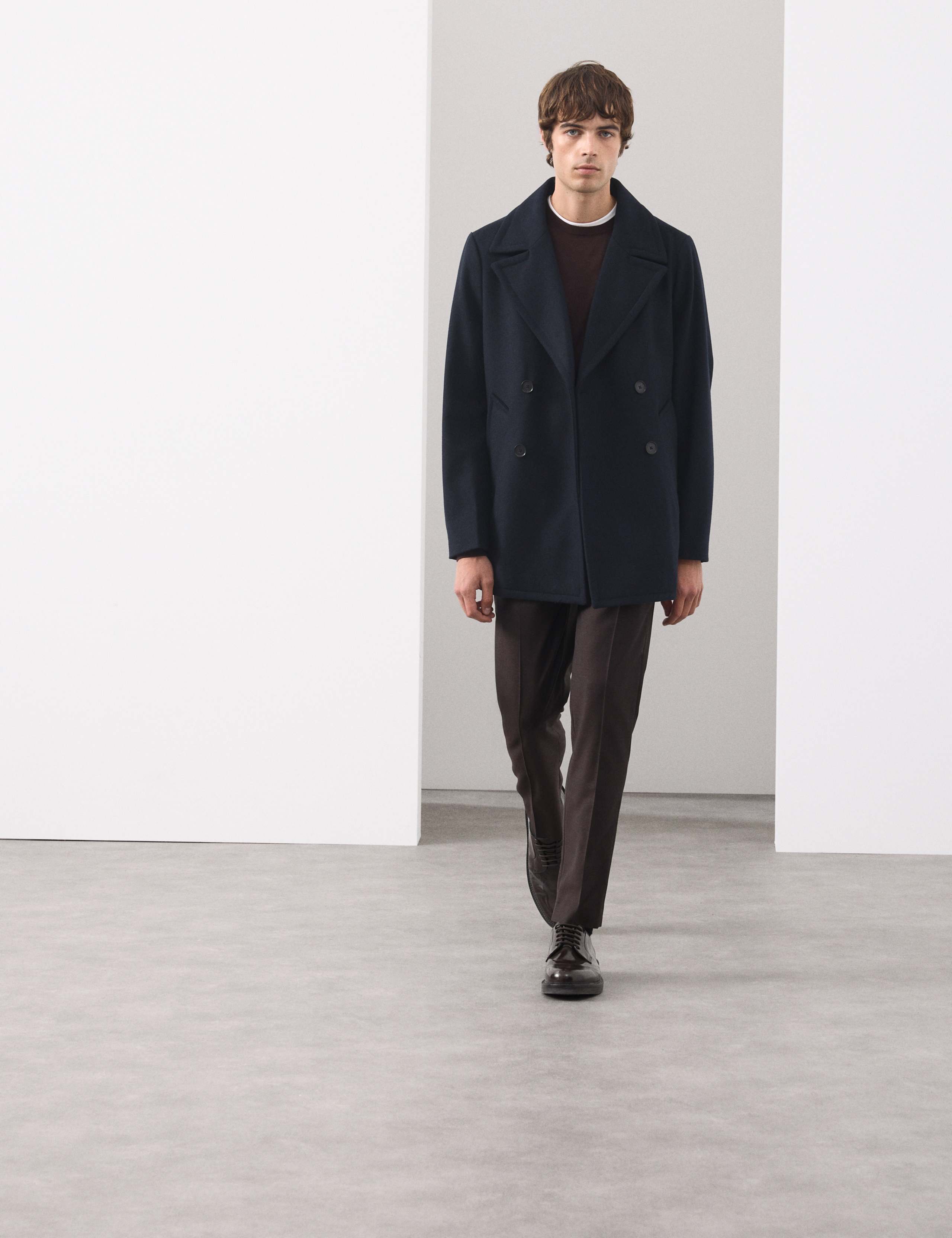 Wool Rich Peacoat 3 of 7