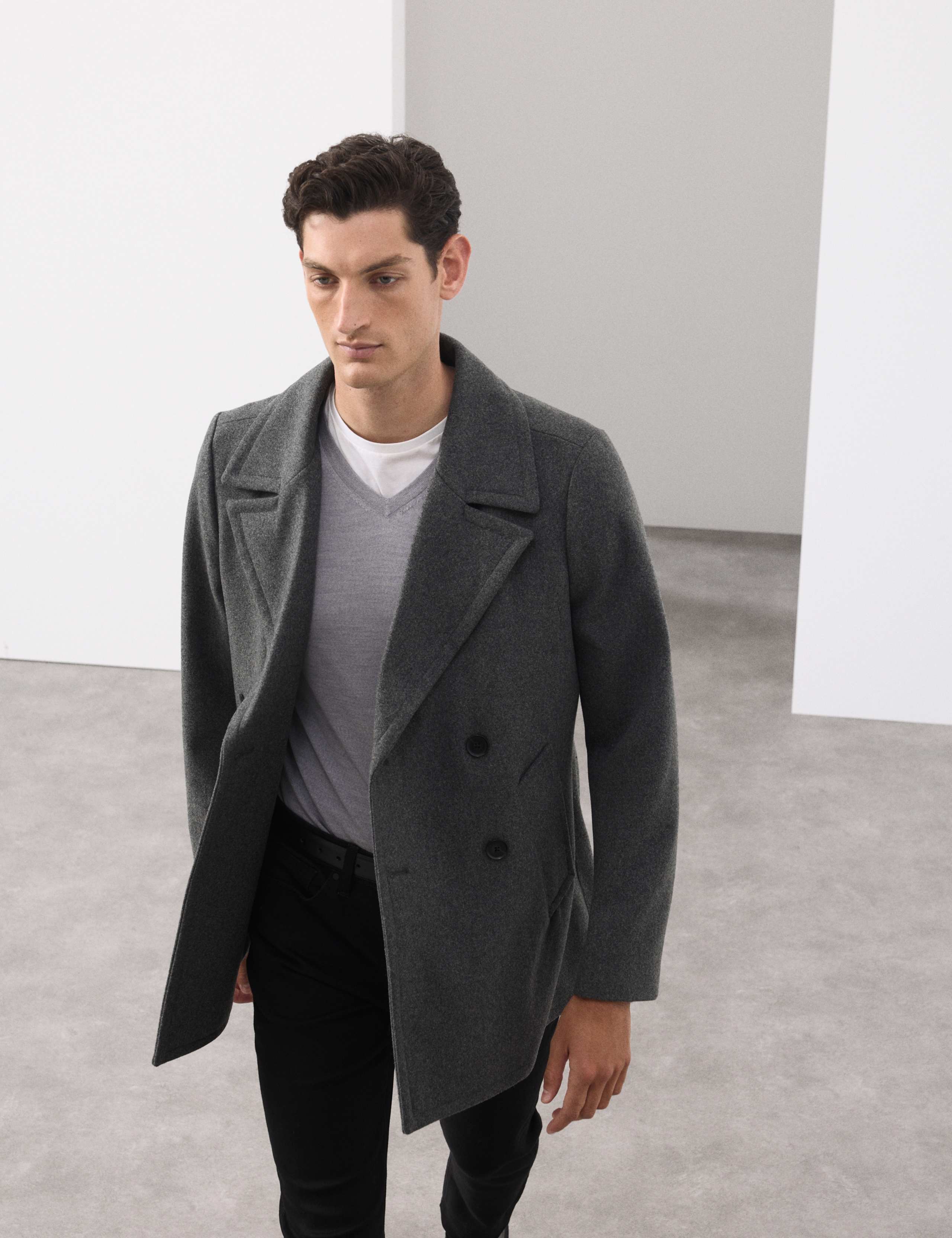 Wool Rich Peacoat 4 of 8