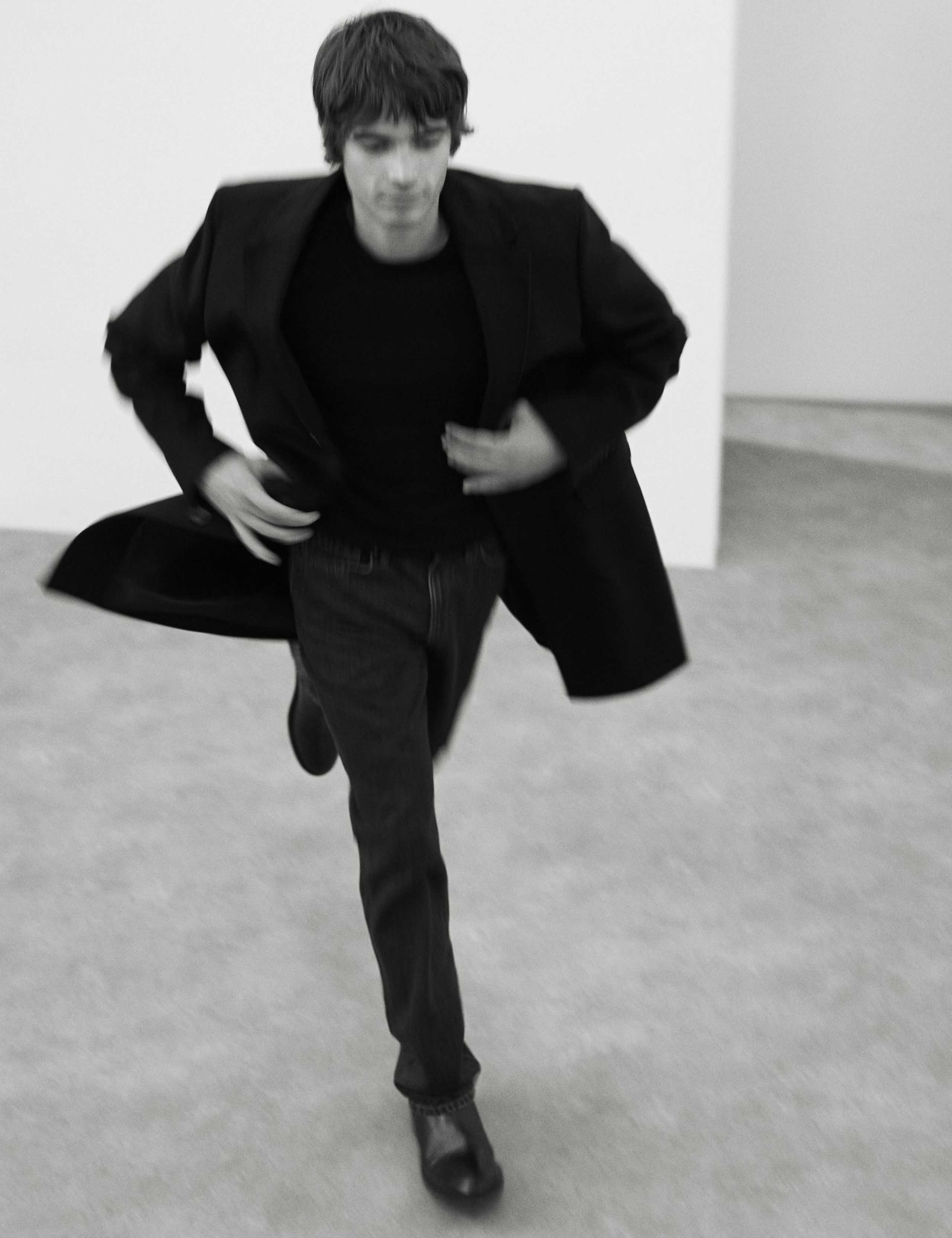 Wool Blend Revere Coat with Cashmere 5 of 6