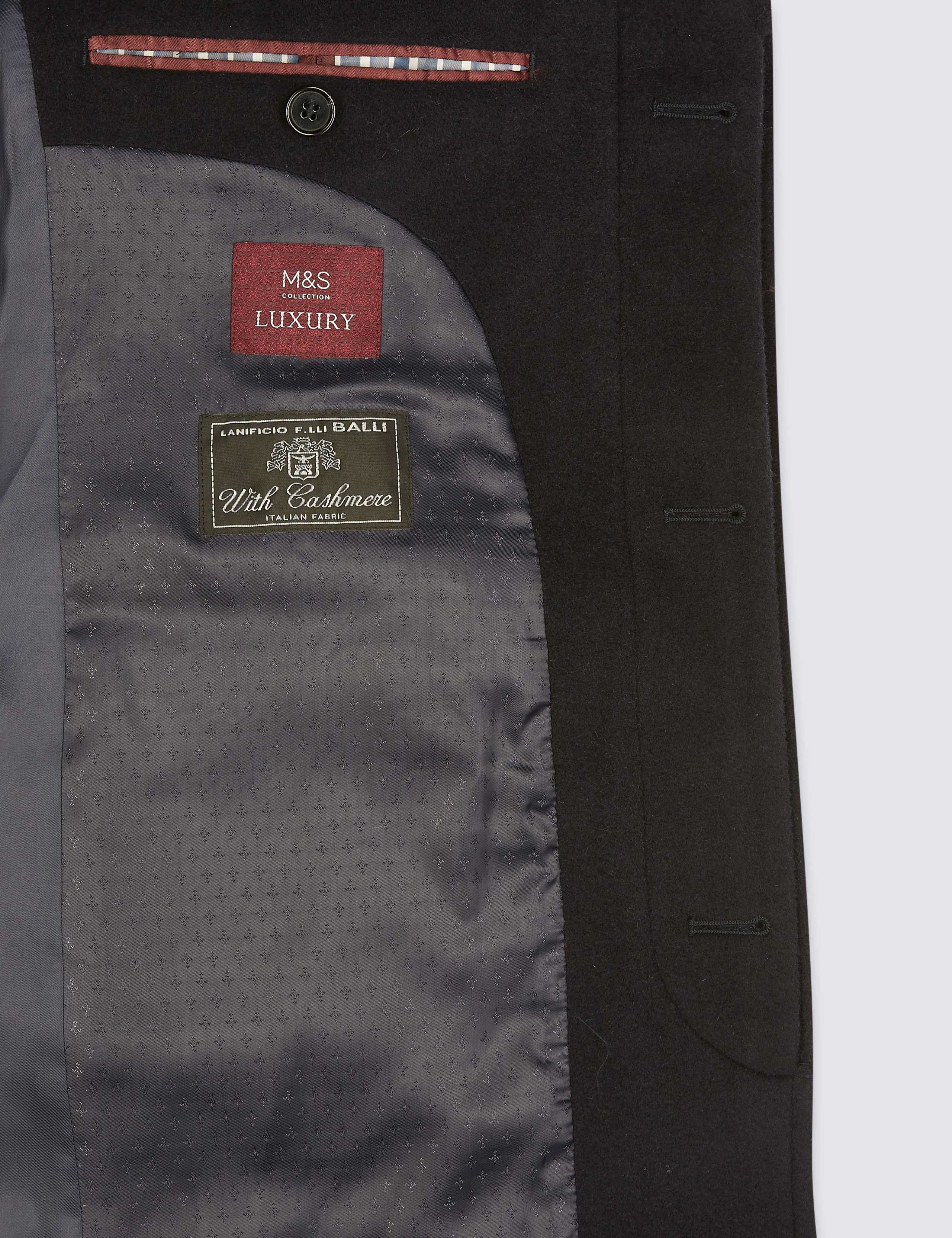 Italian Wool Overcoat with Cashmere 7 of 8