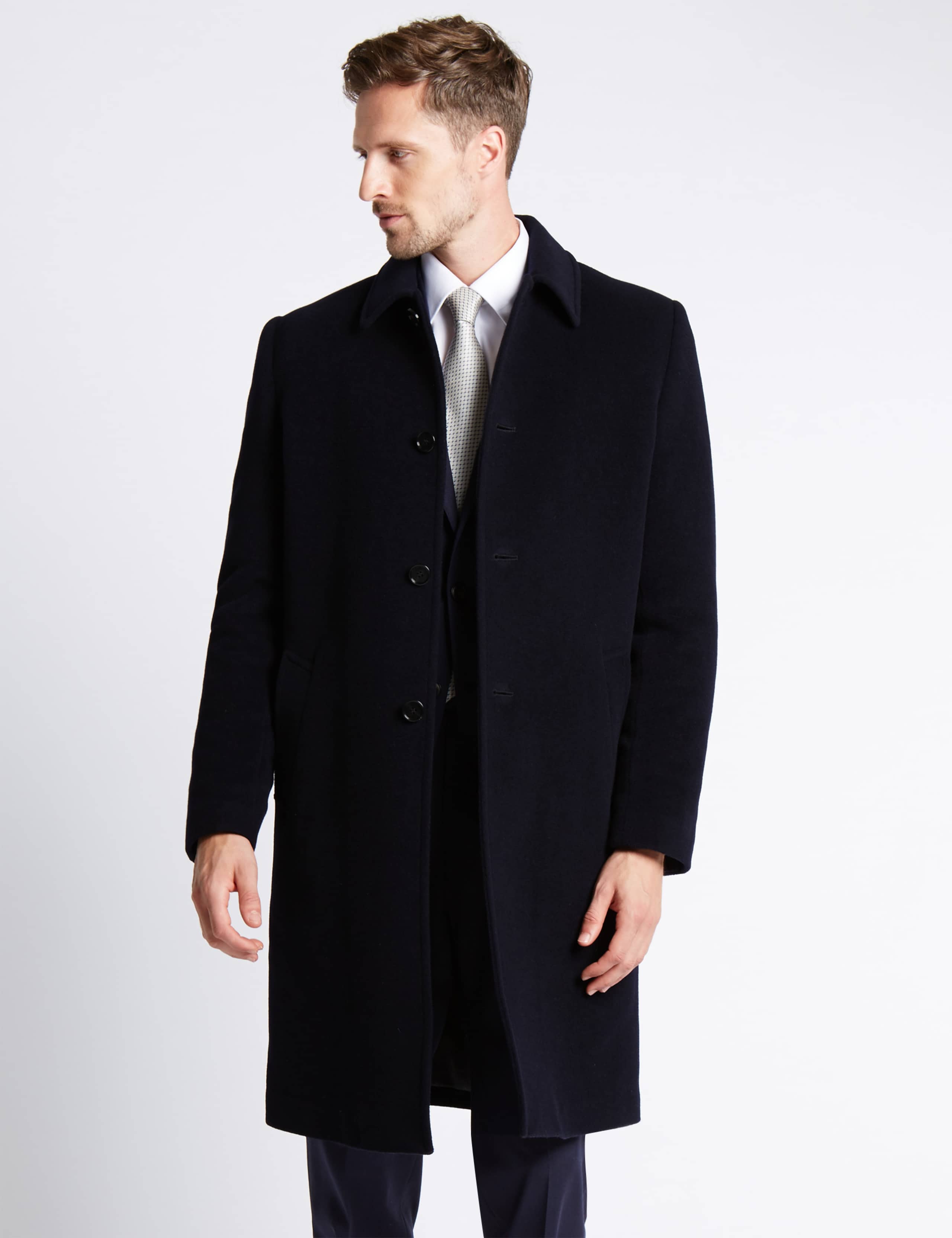 Wool Rich Thermal Overcoat 1 of 7