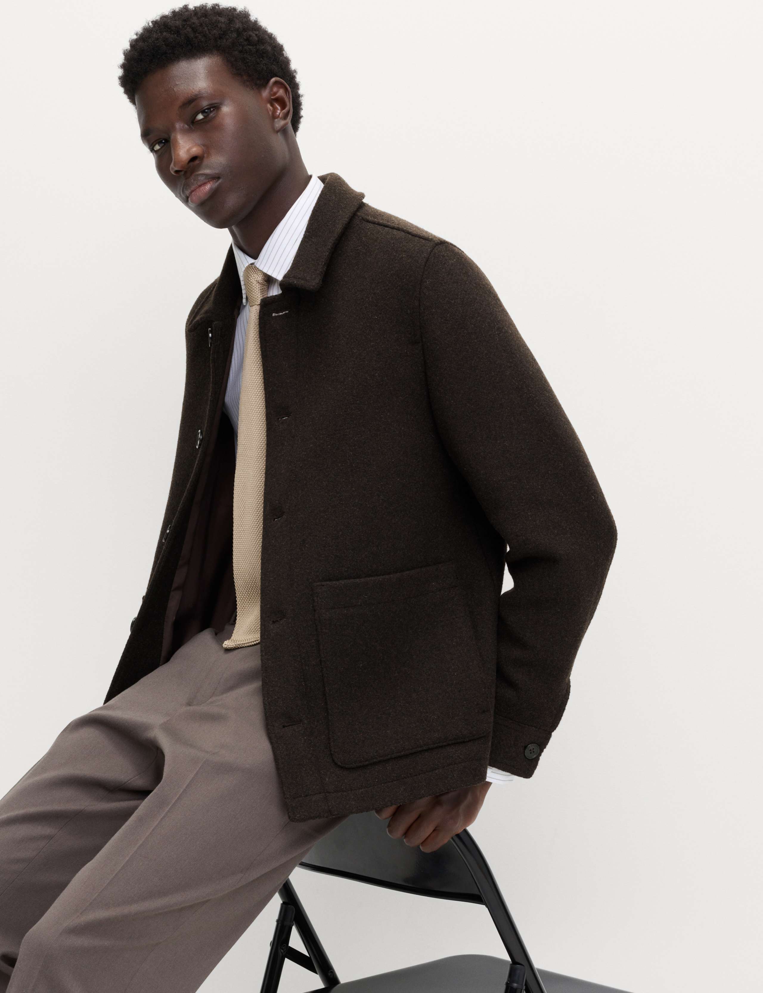 Textured Chore Jacket 5 of 7