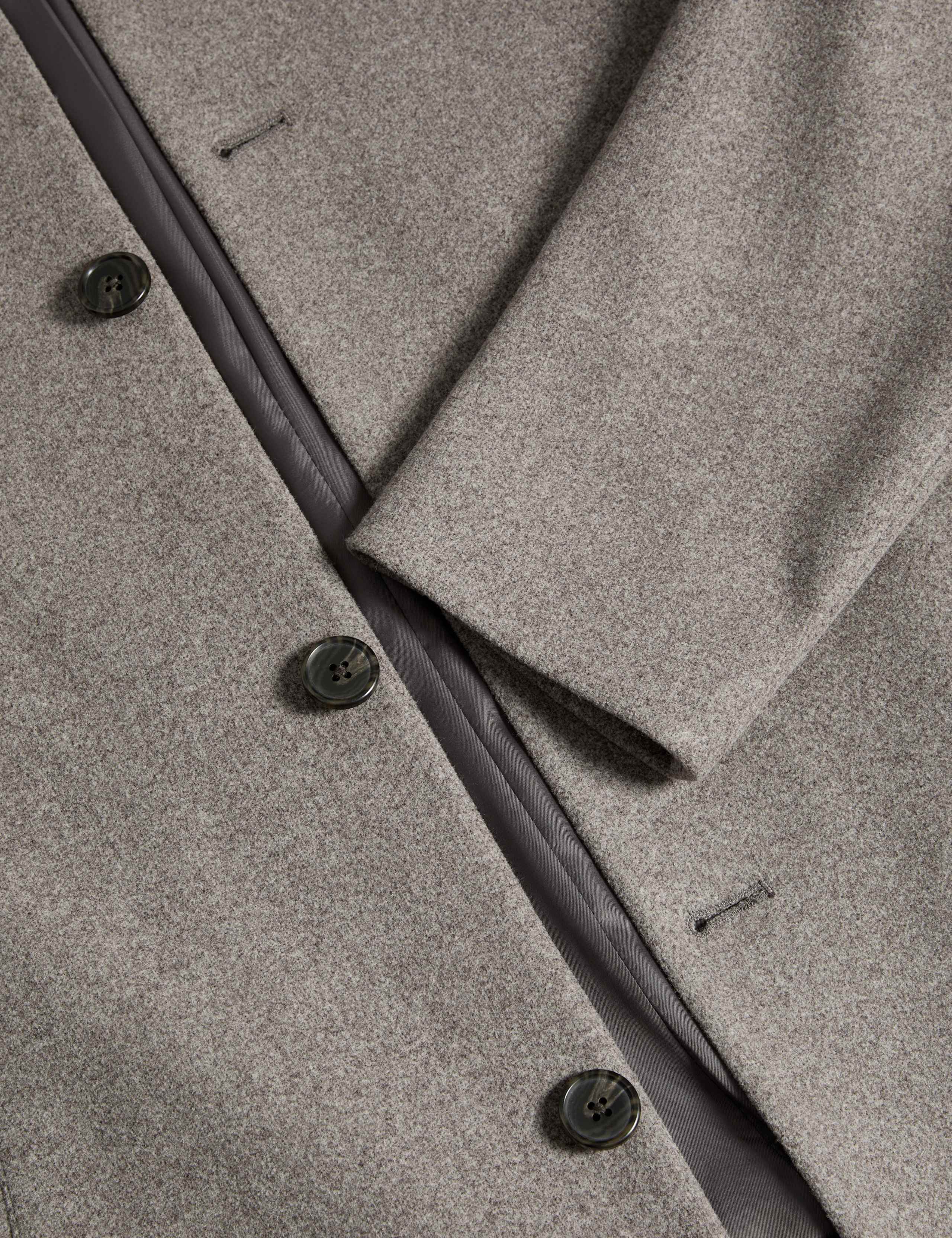 Funnel Neck Overcoat 6 of 6