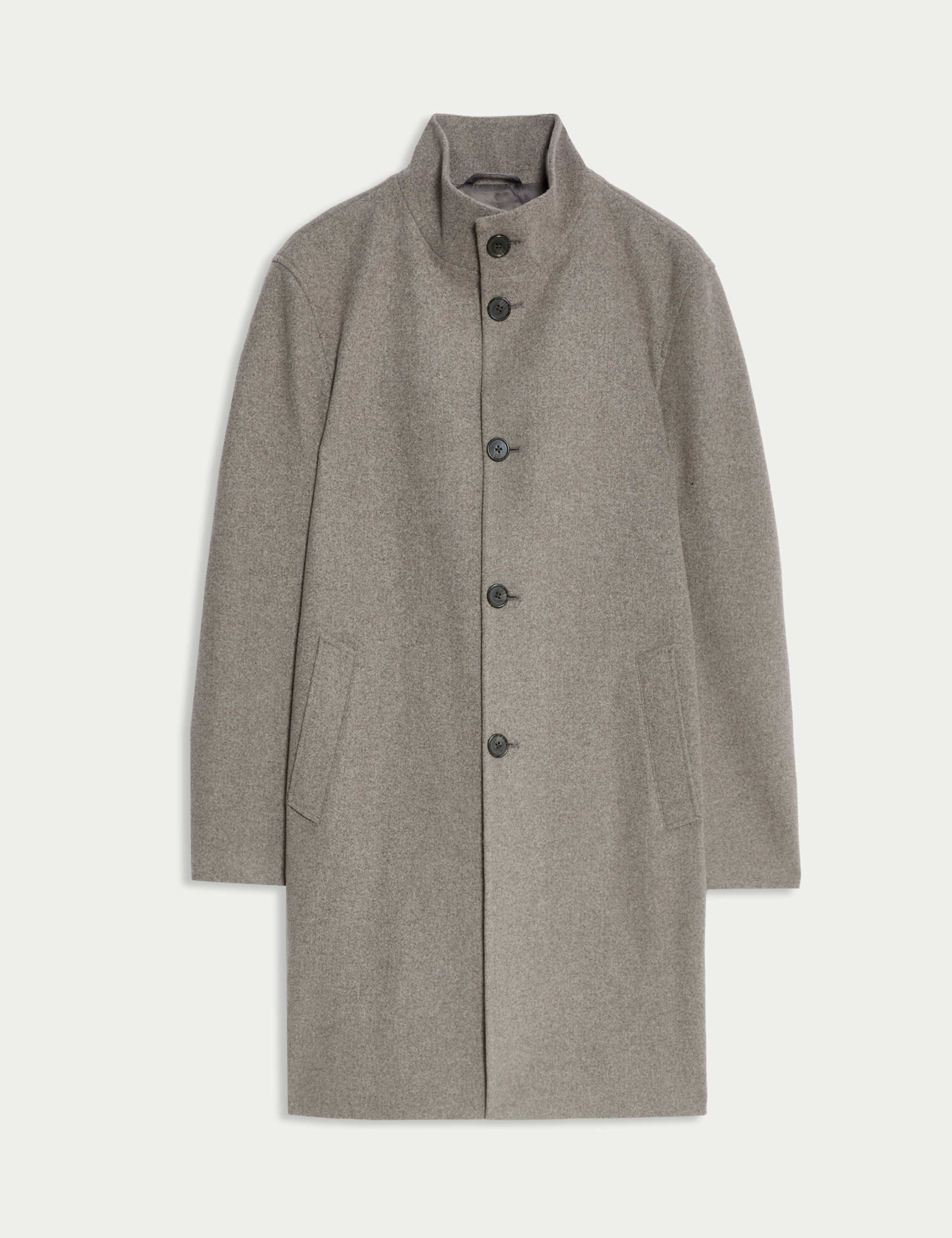 Funnel Neck Overcoat 2 of 6