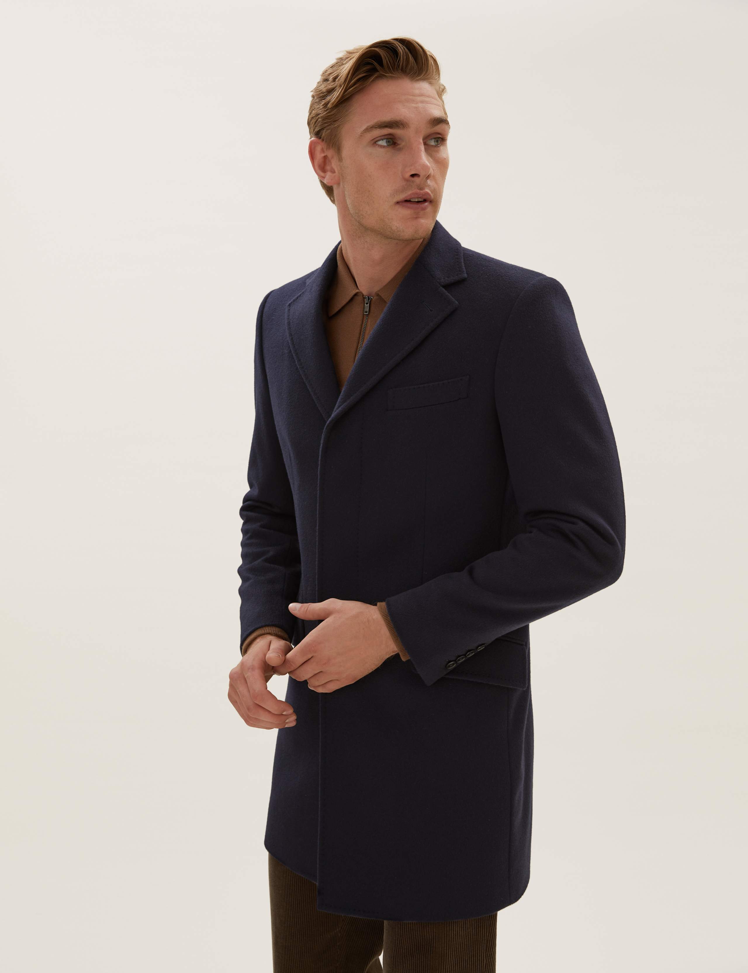 Cashmere Longline Overcoat 1 of 8