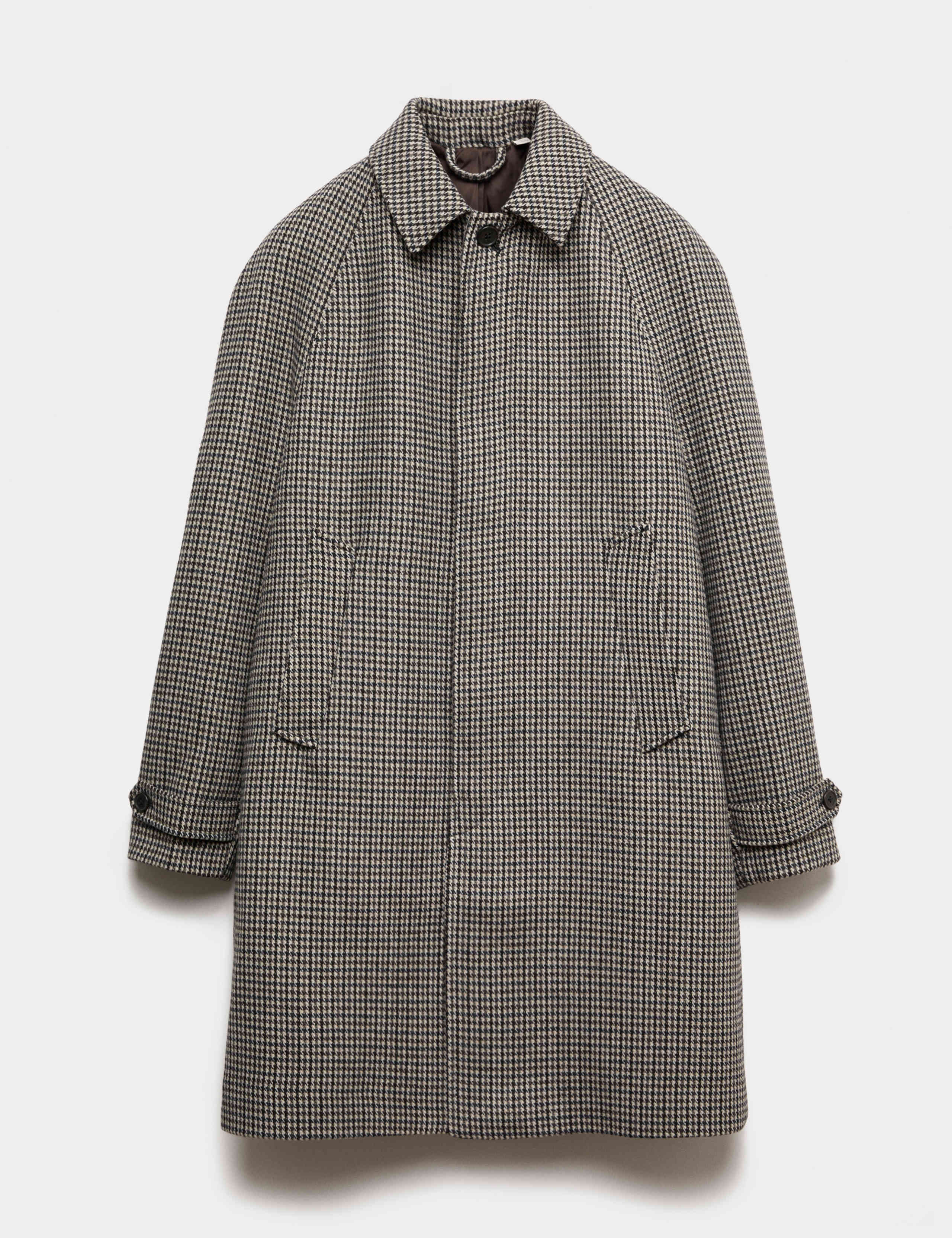 Textured Car Coat with Wool 2 of 7