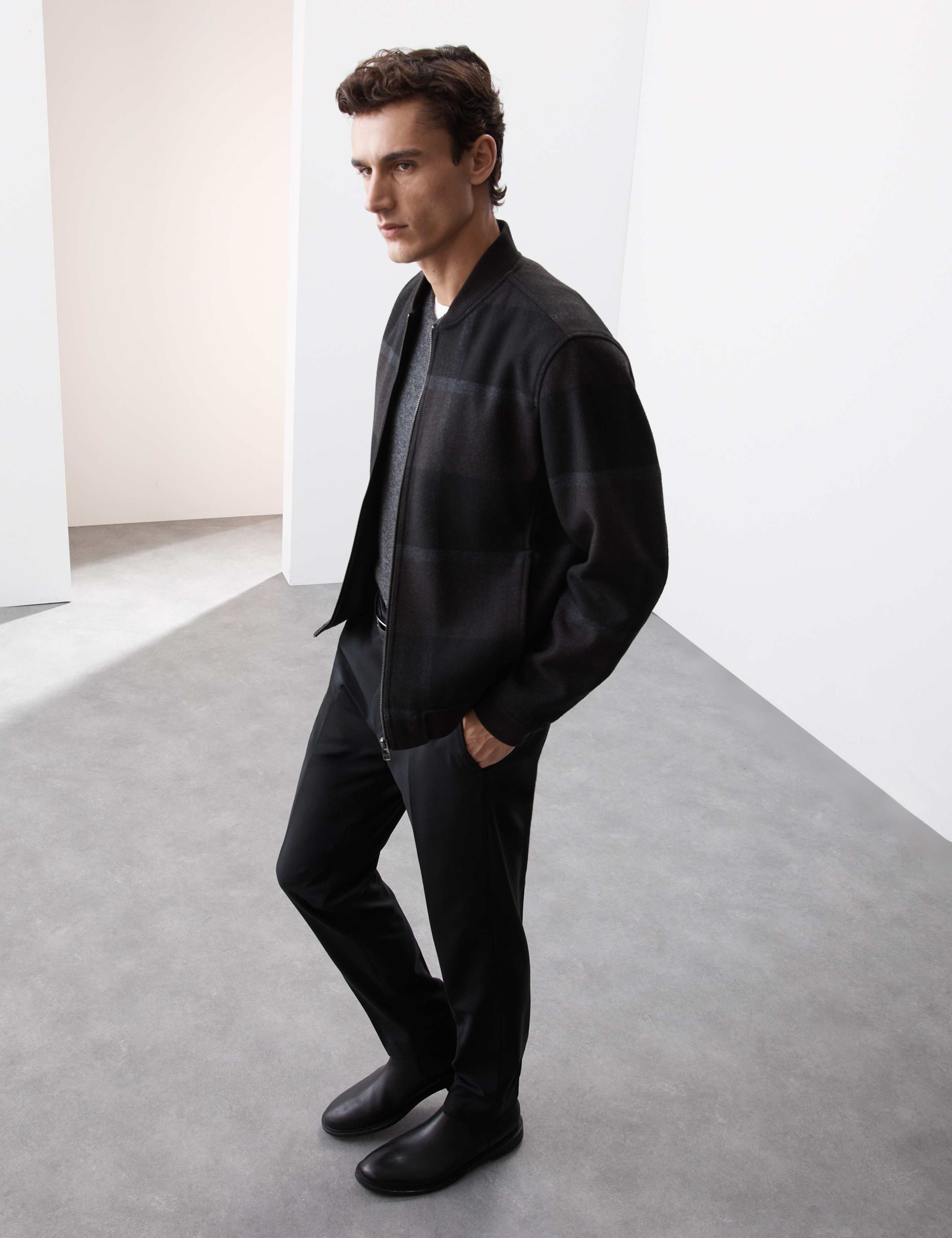Bomber Jacket with Wool 3 of 8