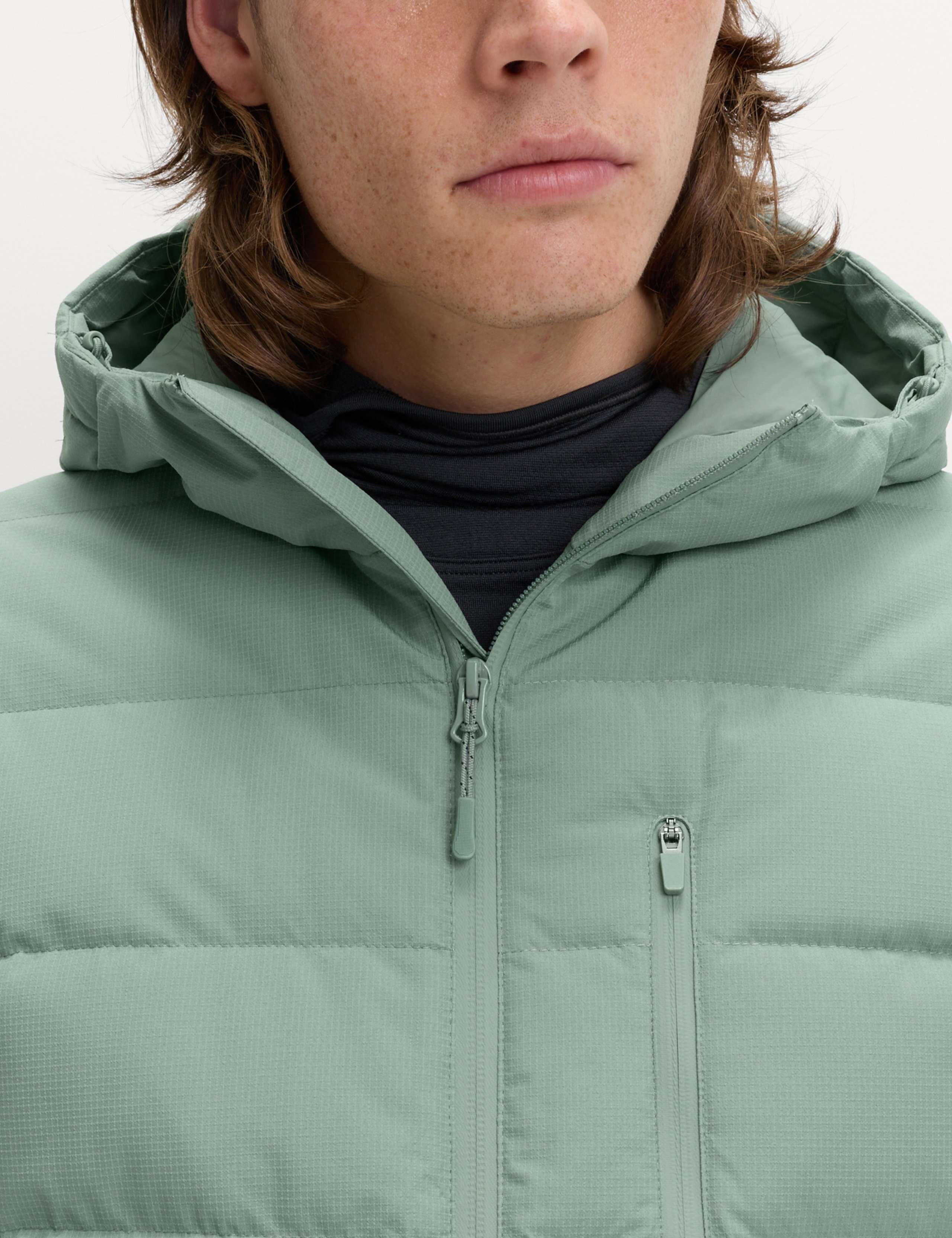 Feather and Down Ski Puffer Jacket 3 of 7