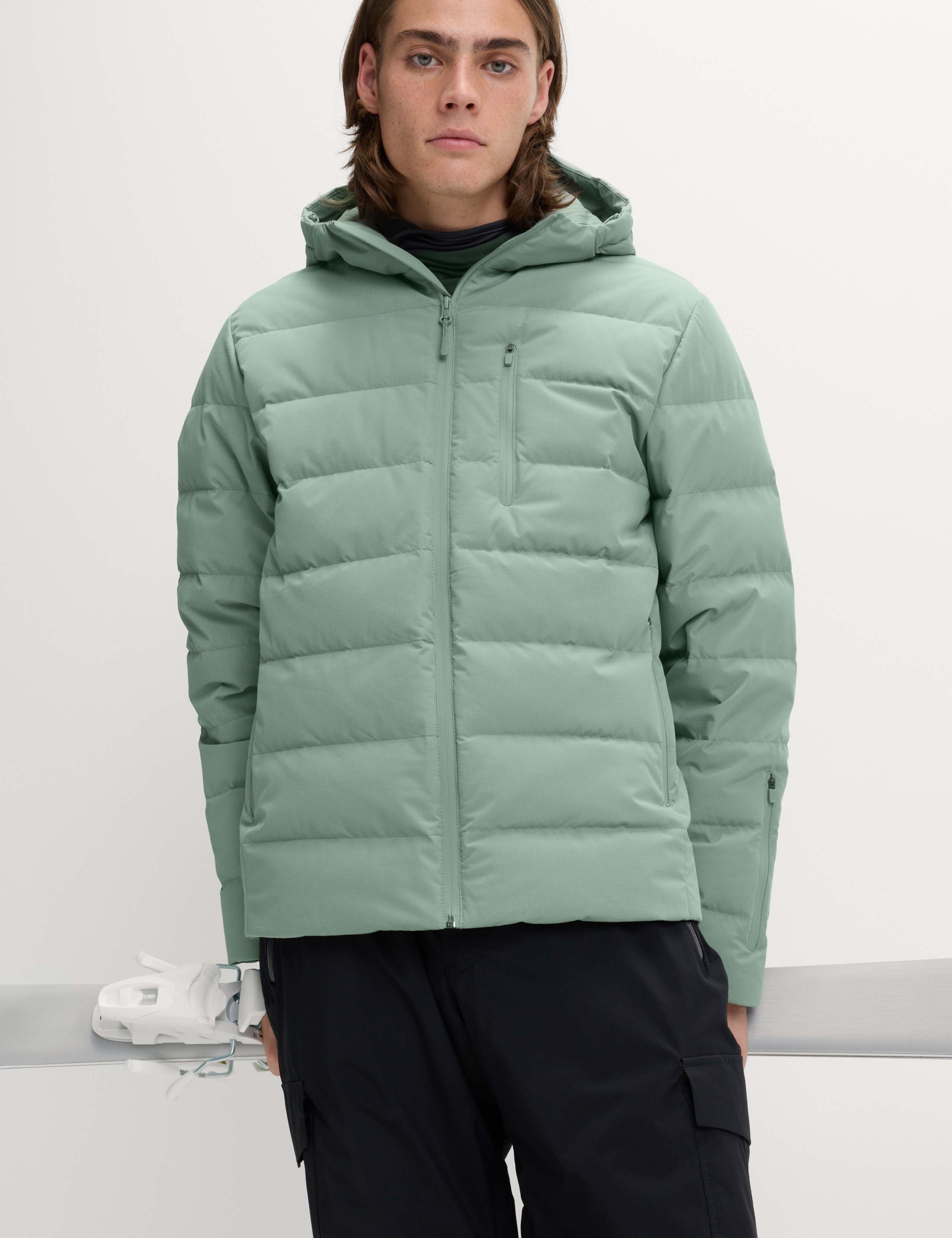 Feather and Down Ski Puffer Jacket 4 of 7