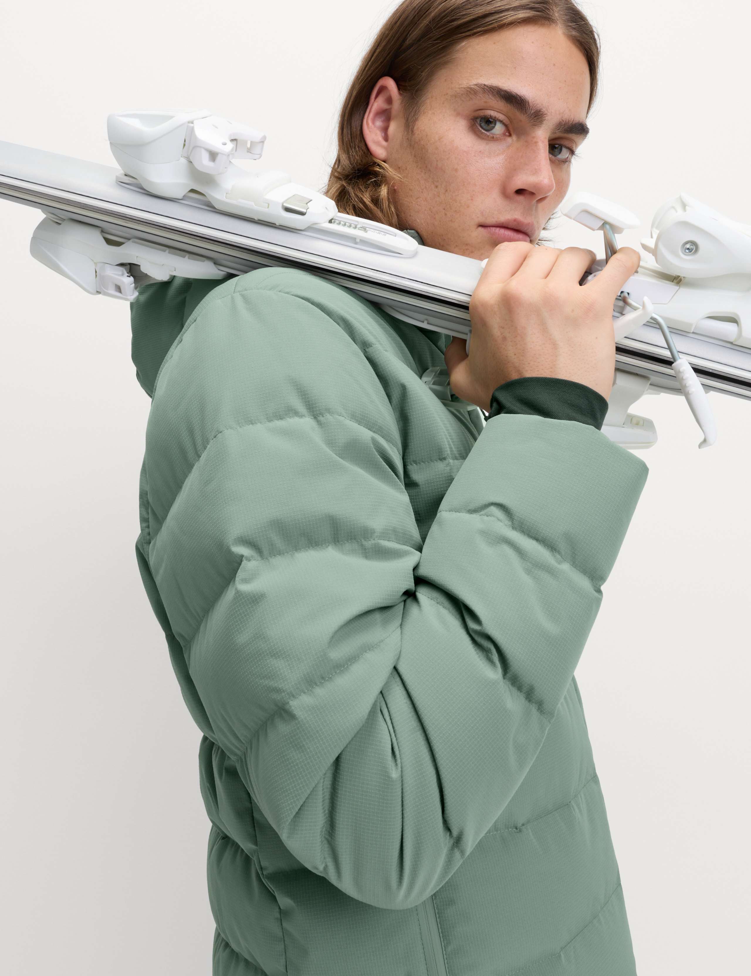 Feather and Down Ski Puffer Jacket 5 of 7