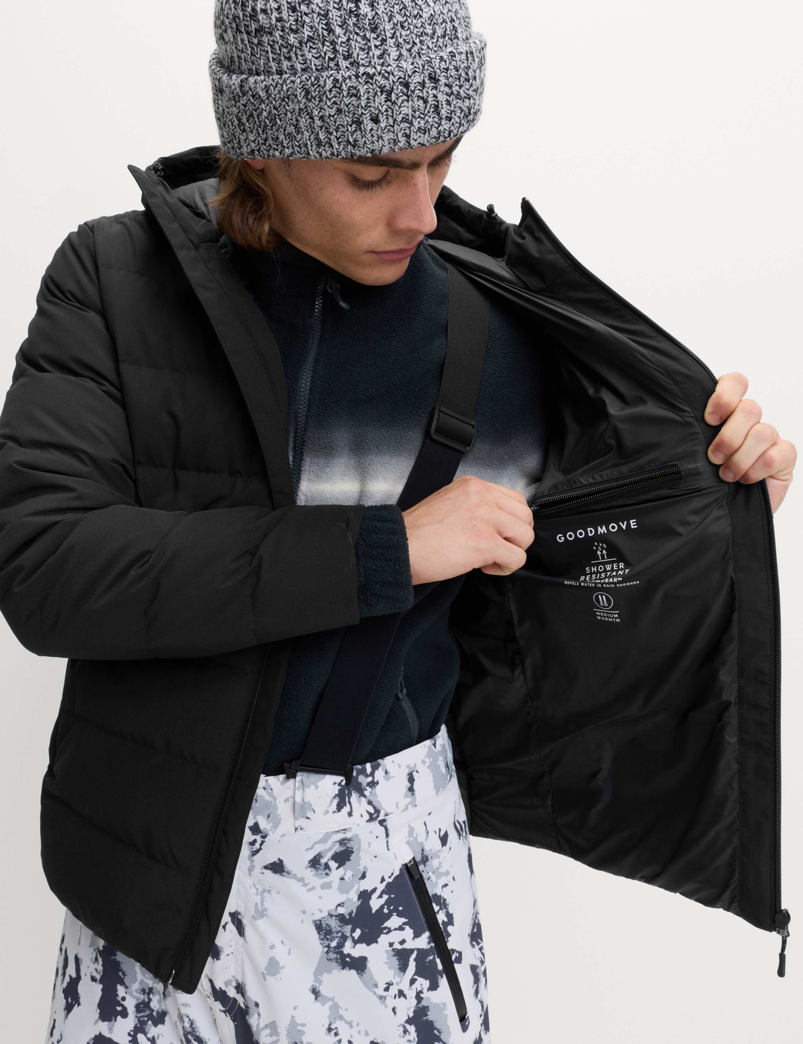 Feather and Down Ski Puffer Jacket 7 of 7