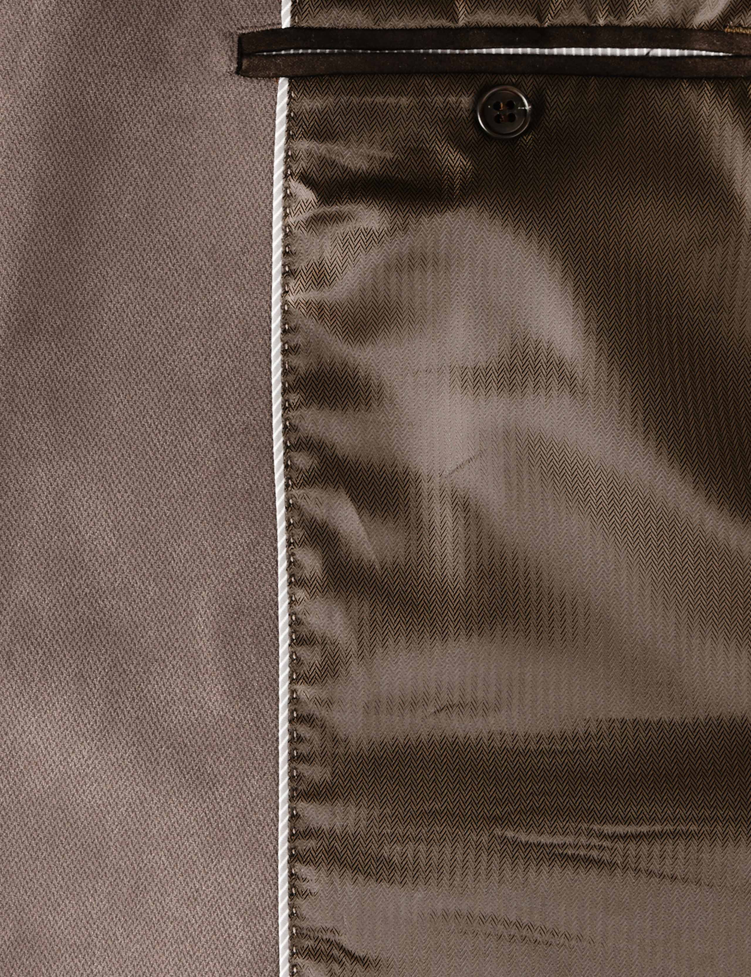 Notch Lapel 2 Button Crowsfoot Suedette Jacket 6 of 7