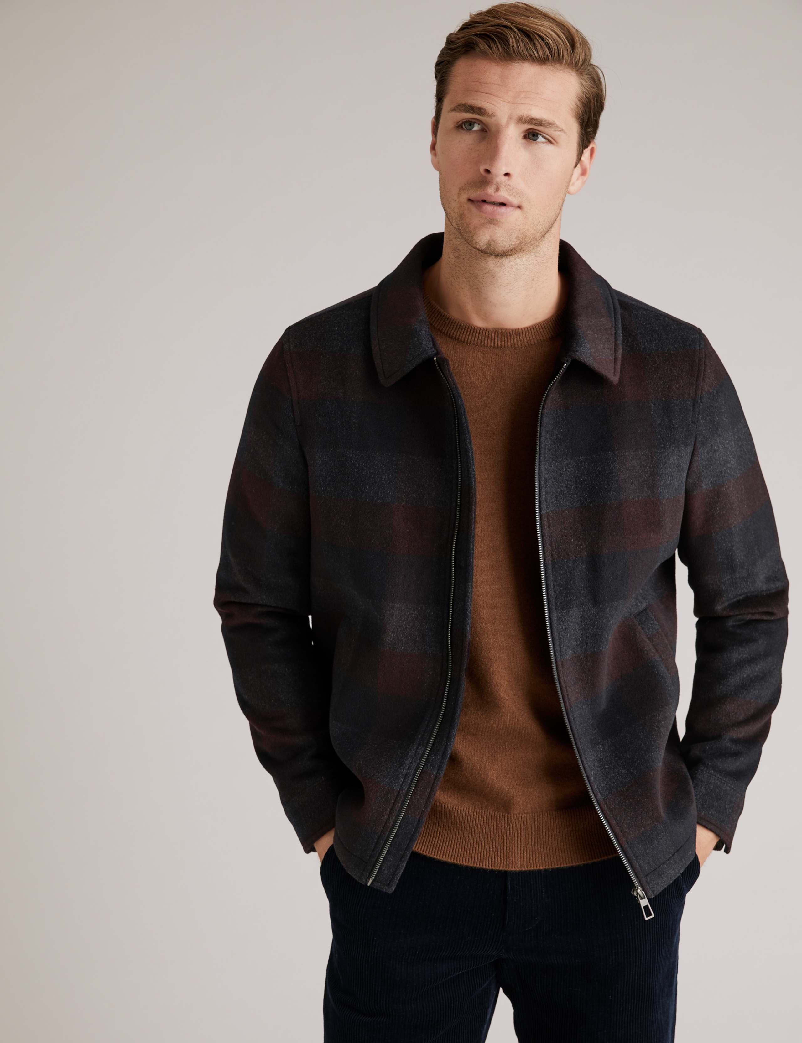 Wool Harrington Jacket 4 of 6