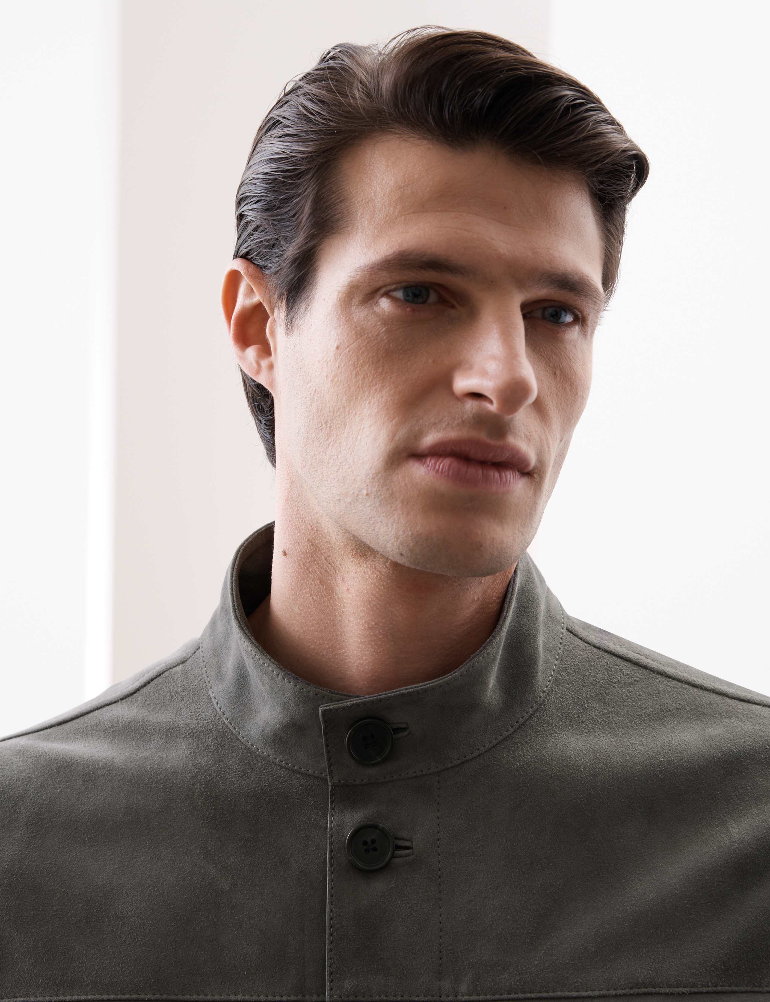 Suede Bomber Jacket 4 of 7