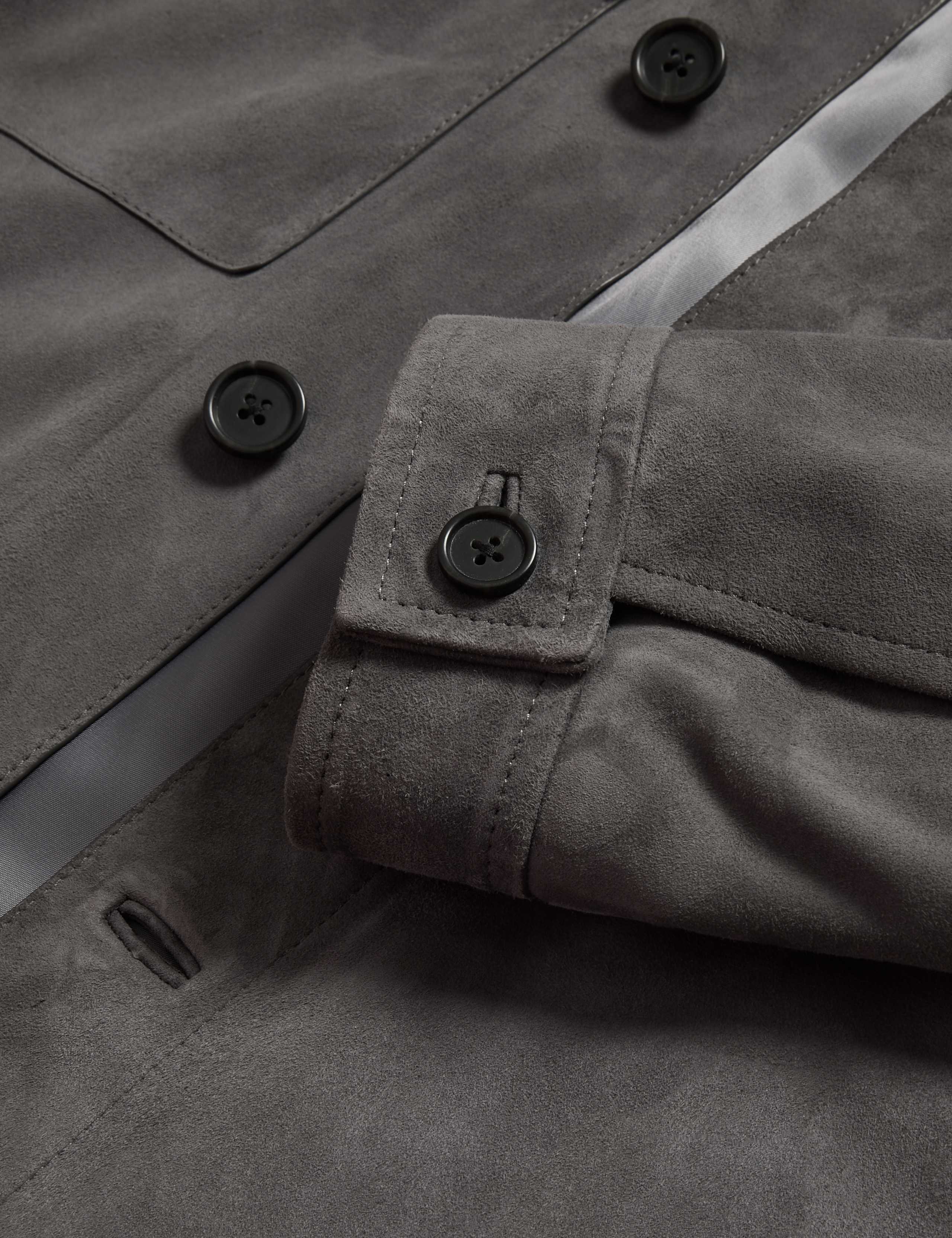 Suede Bomber Jacket 7 of 7