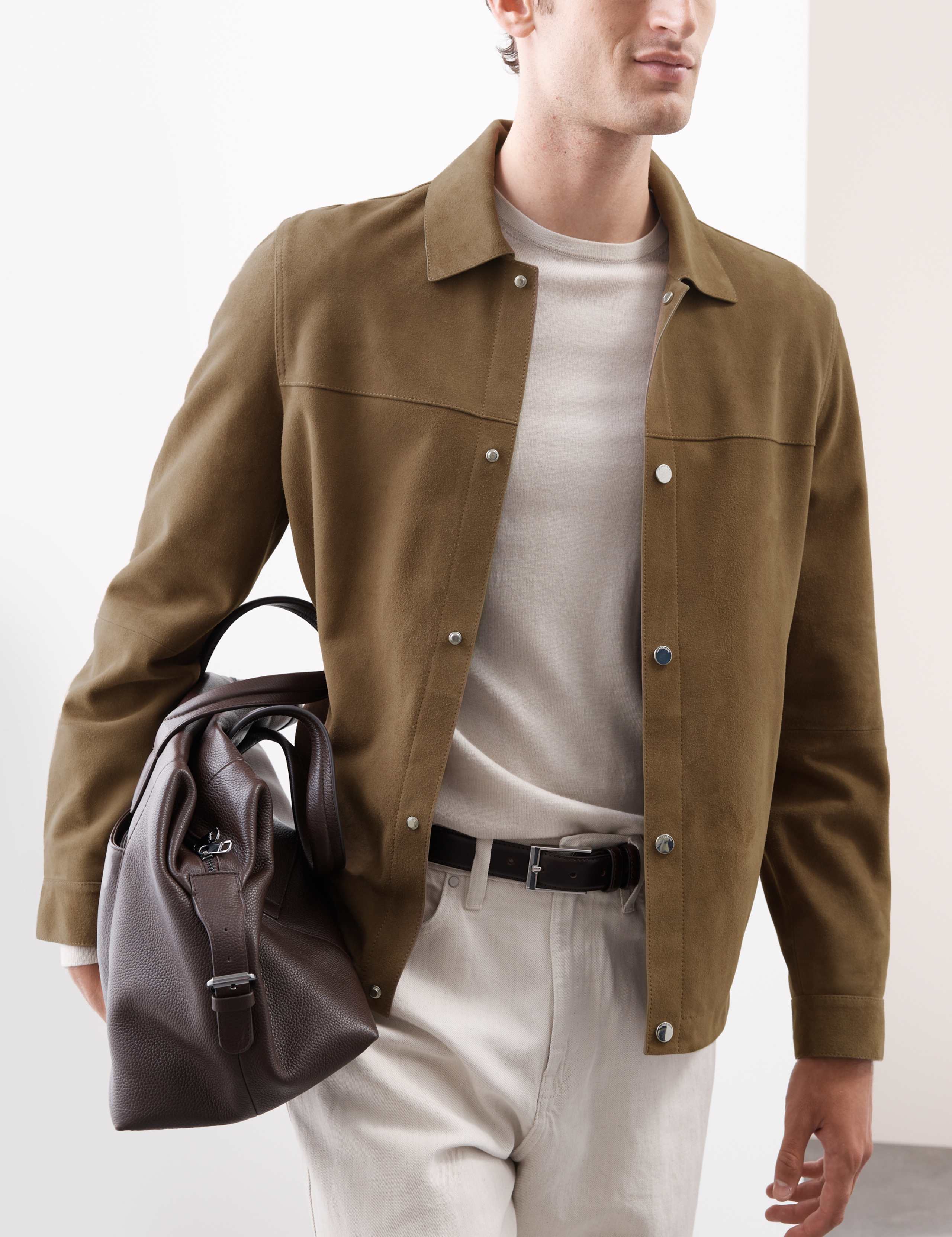 Suede Overshirt 6 of 8