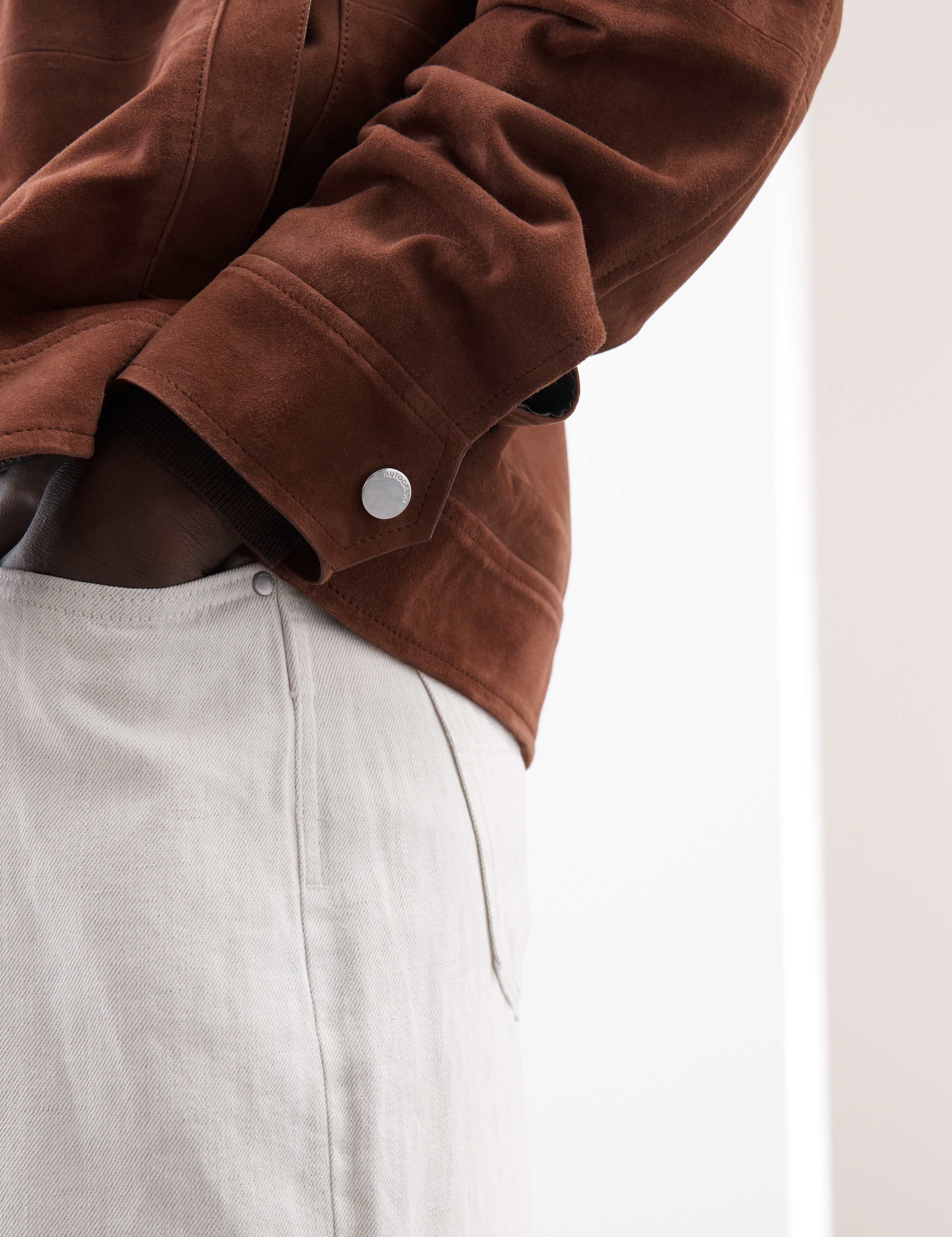 Suede Harrington Jacket 3 of 7