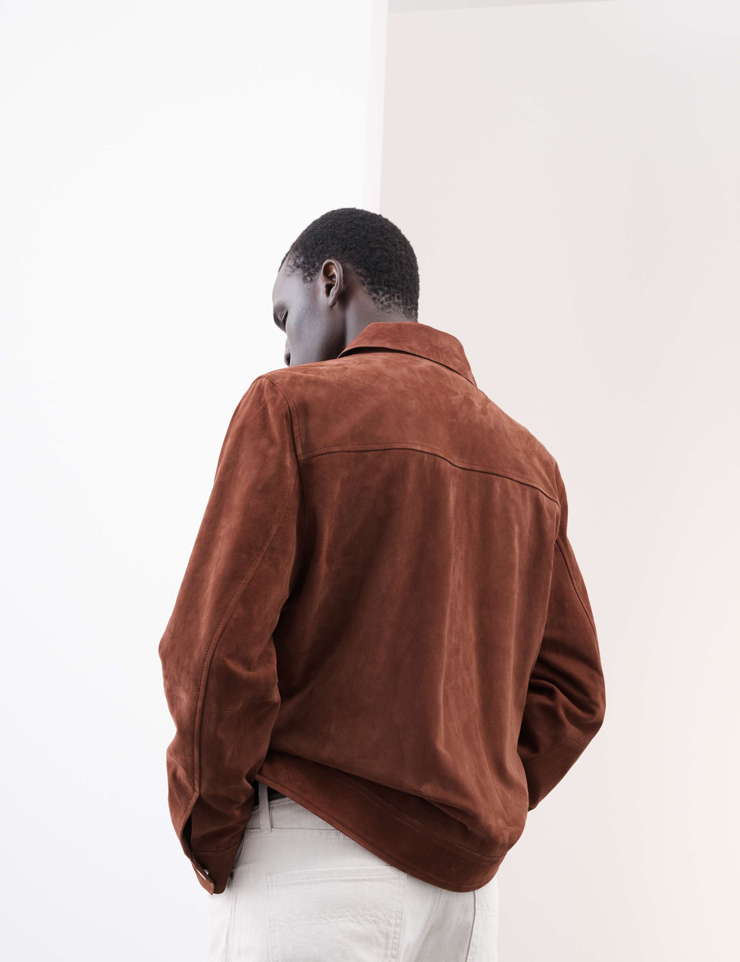 Suede Harrington Jacket 4 of 7