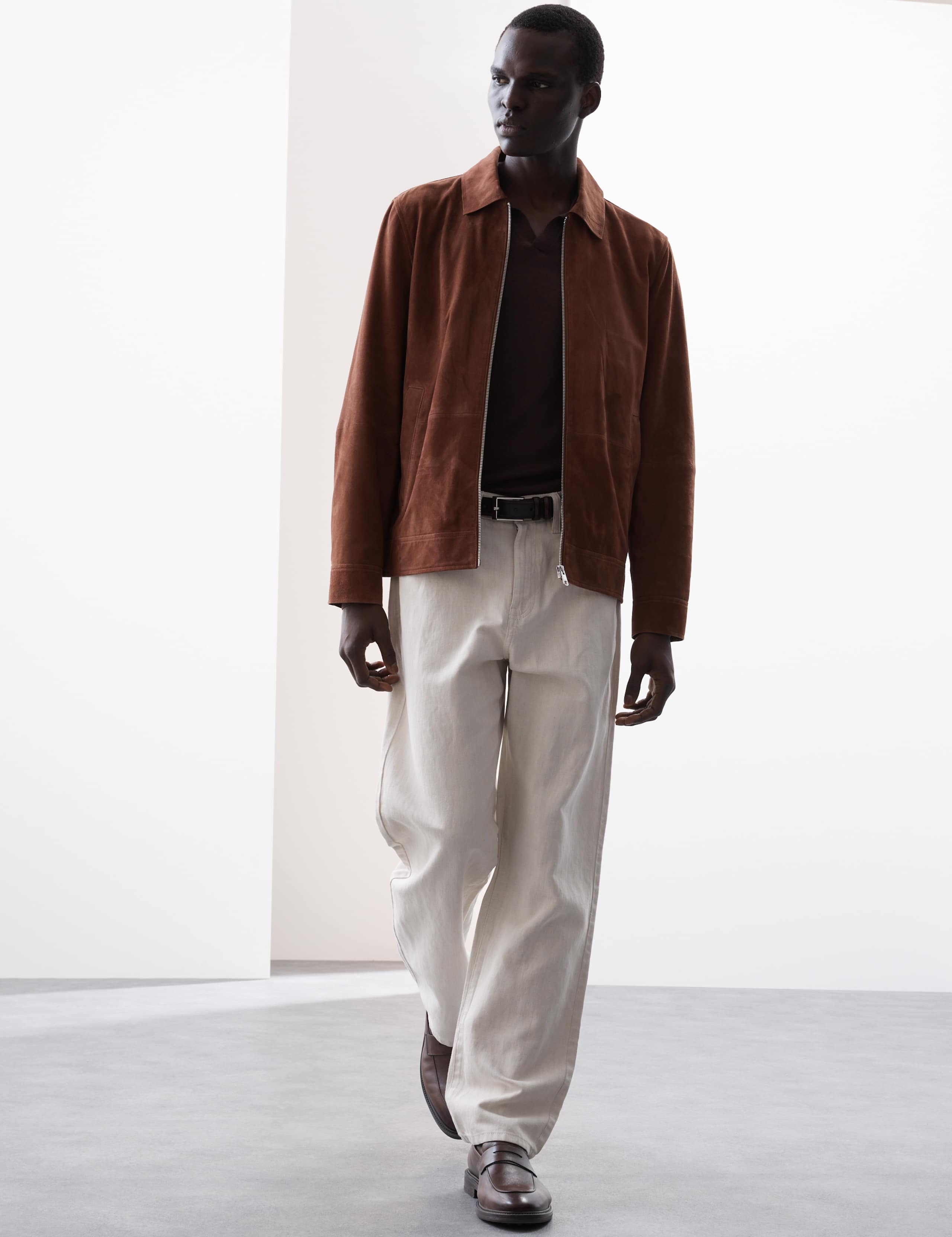 Suede Harrington Jacket 6 of 7