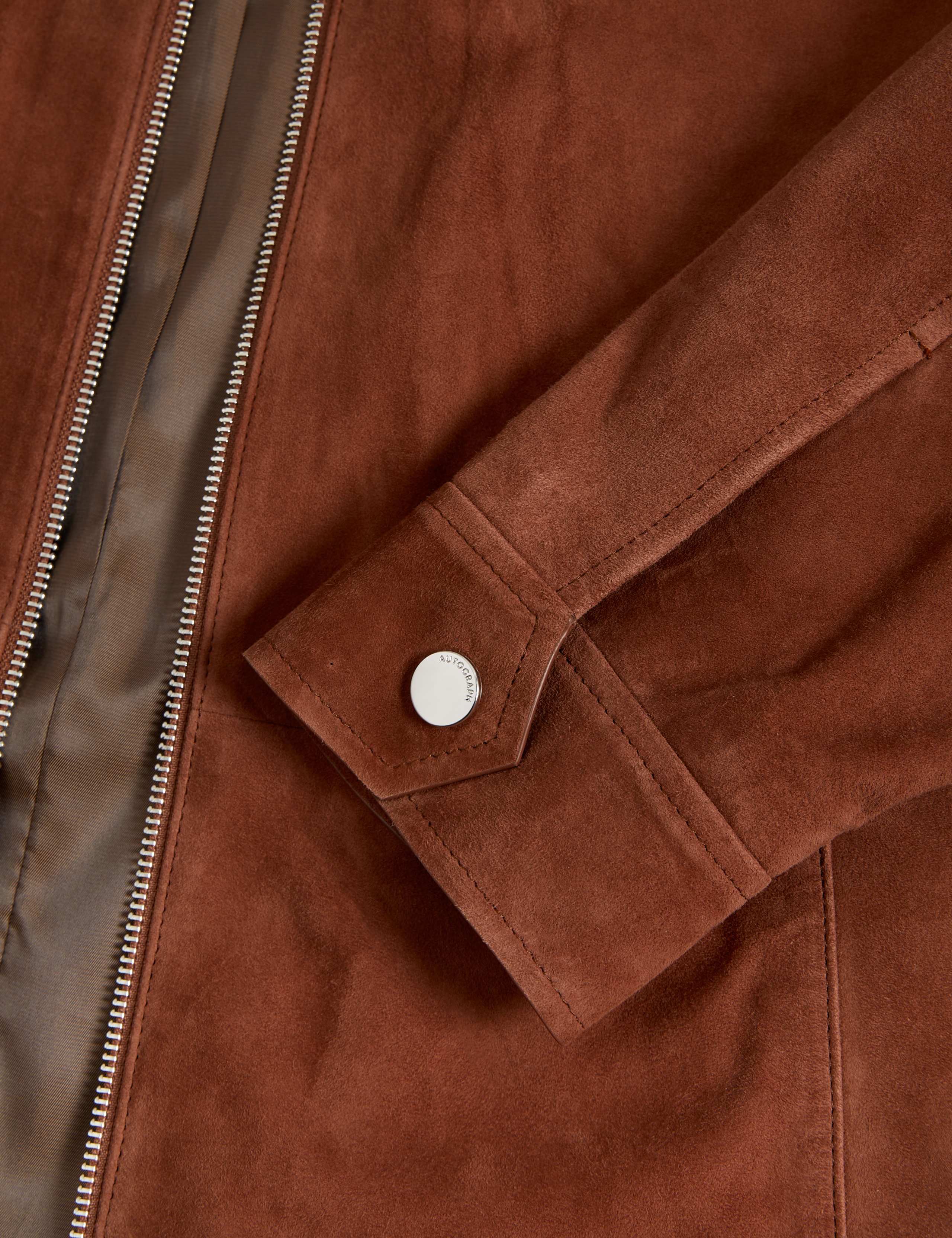 Suede Harrington Jacket 7 of 7