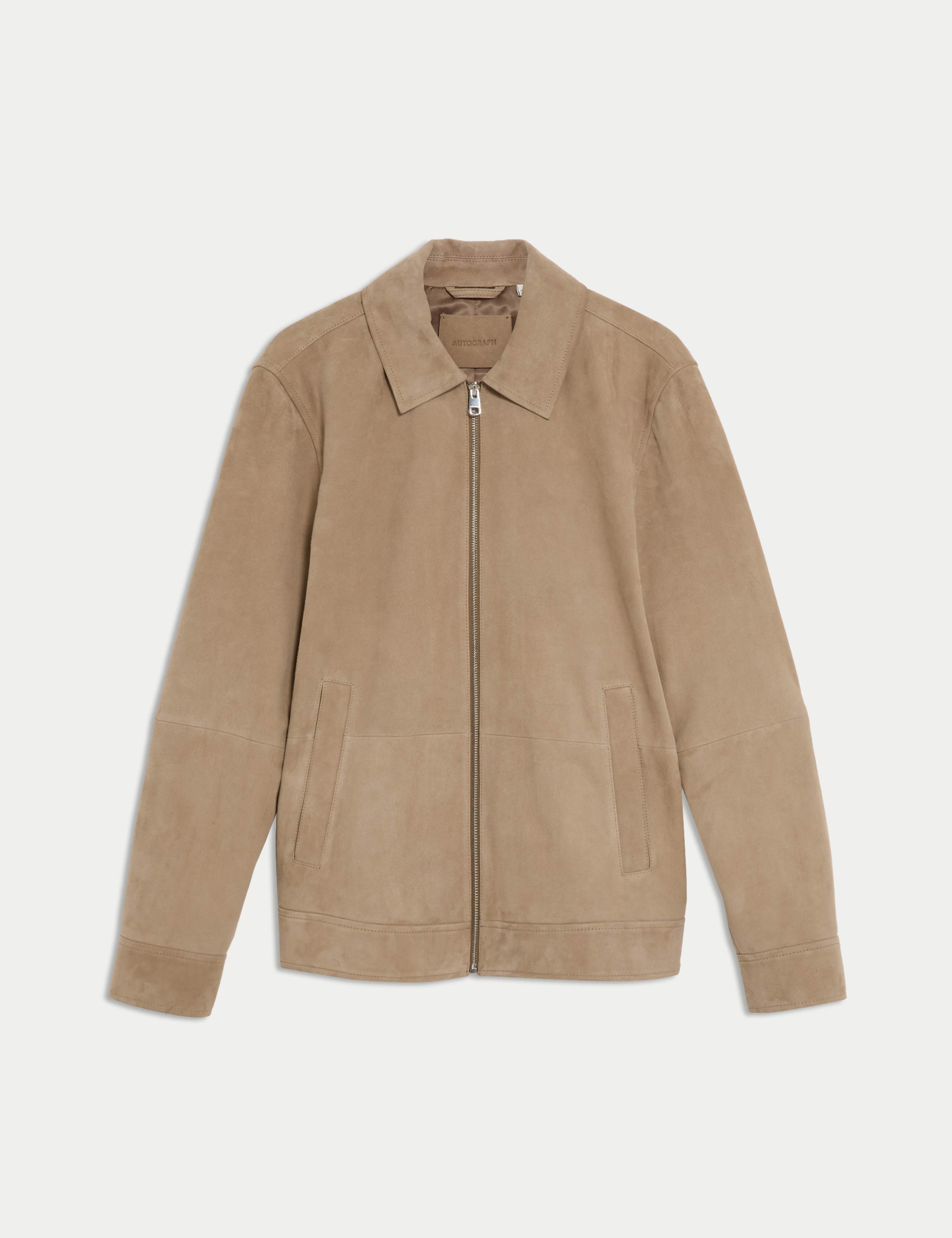Suede Harrington Jacket 2 of 8