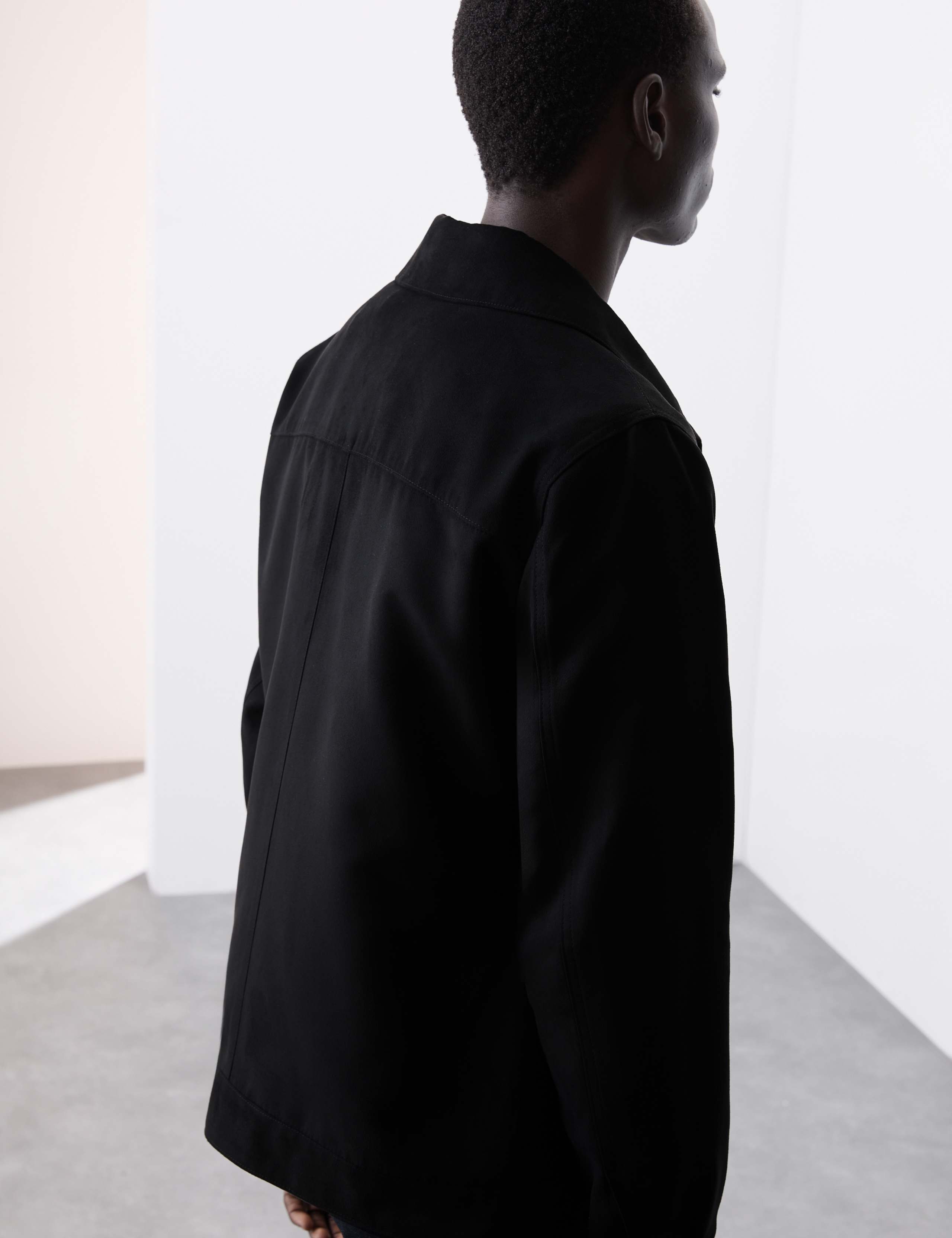 Faux Suede Harrington Jacket 5 of 7