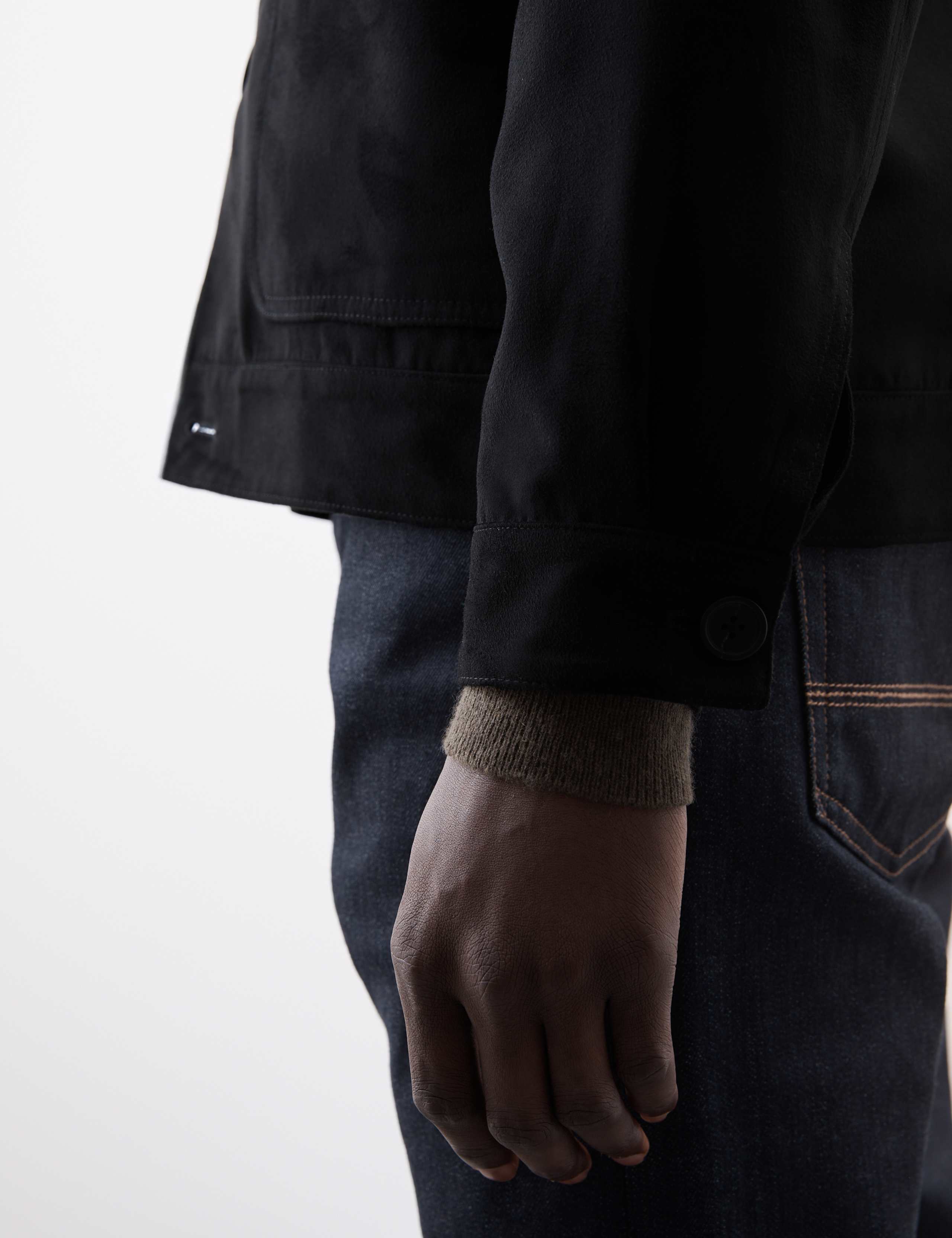 Faux Suede Harrington Jacket 7 of 7