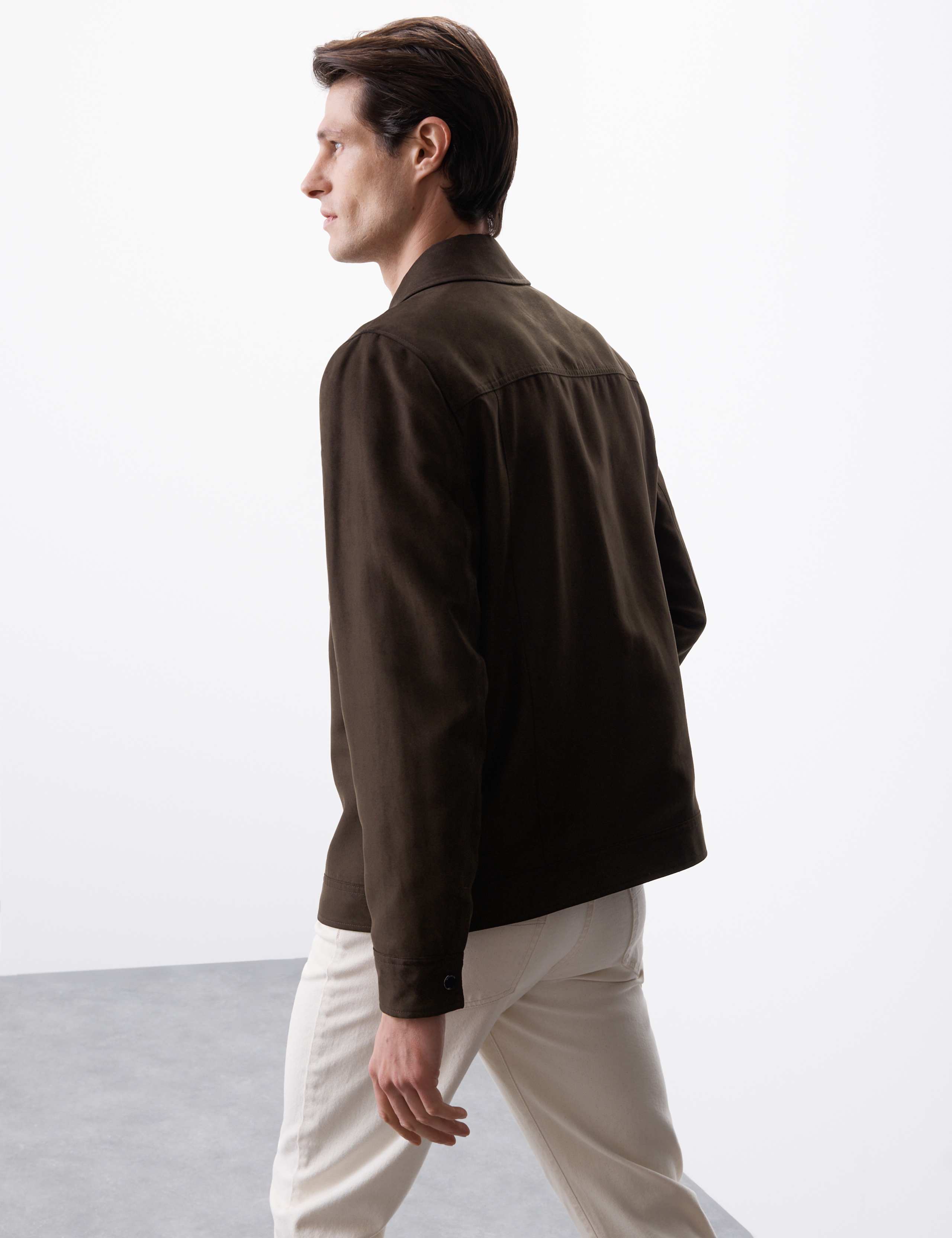 Faux Suede Overshirt 5 of 7