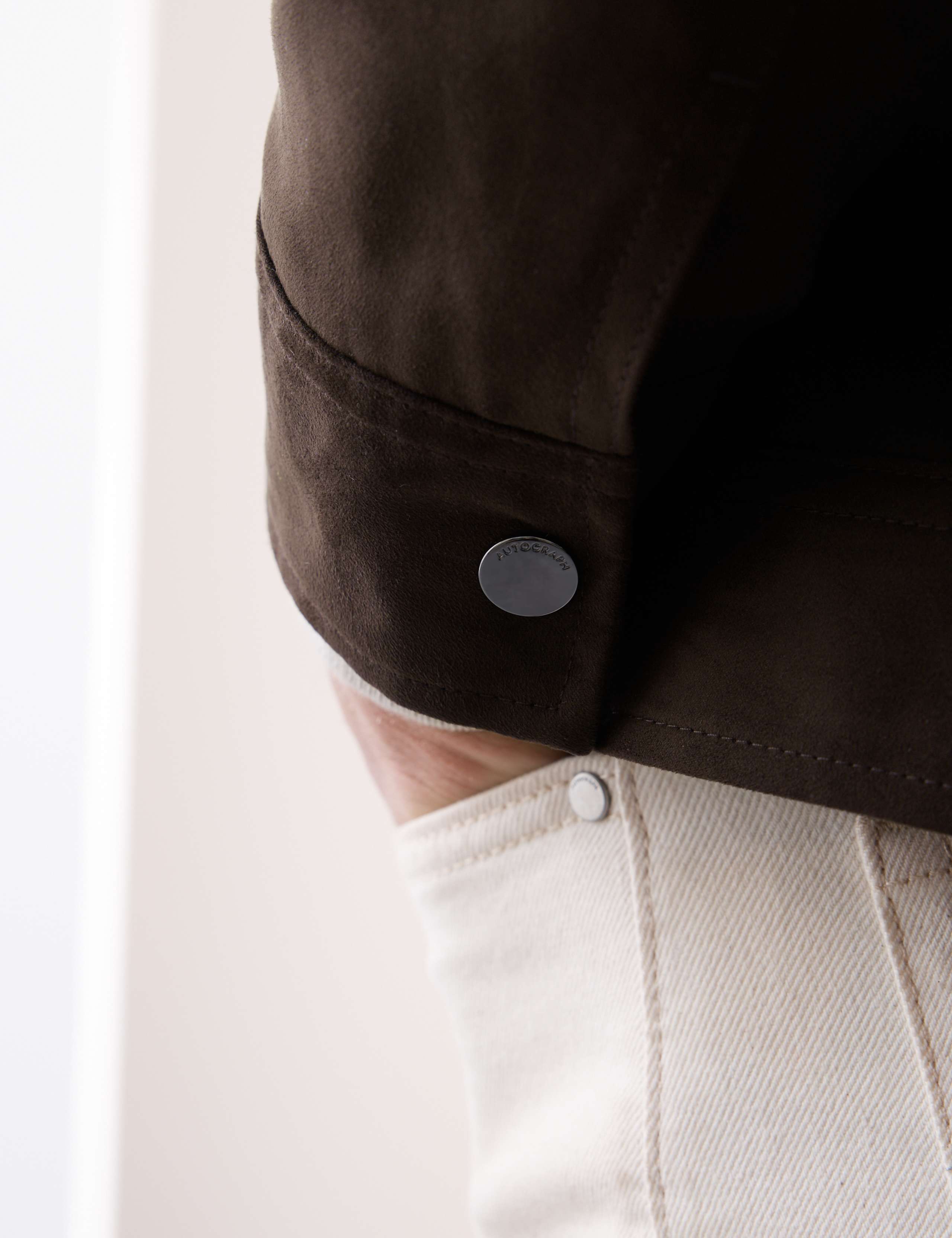 Faux Suede Overshirt 6 of 7