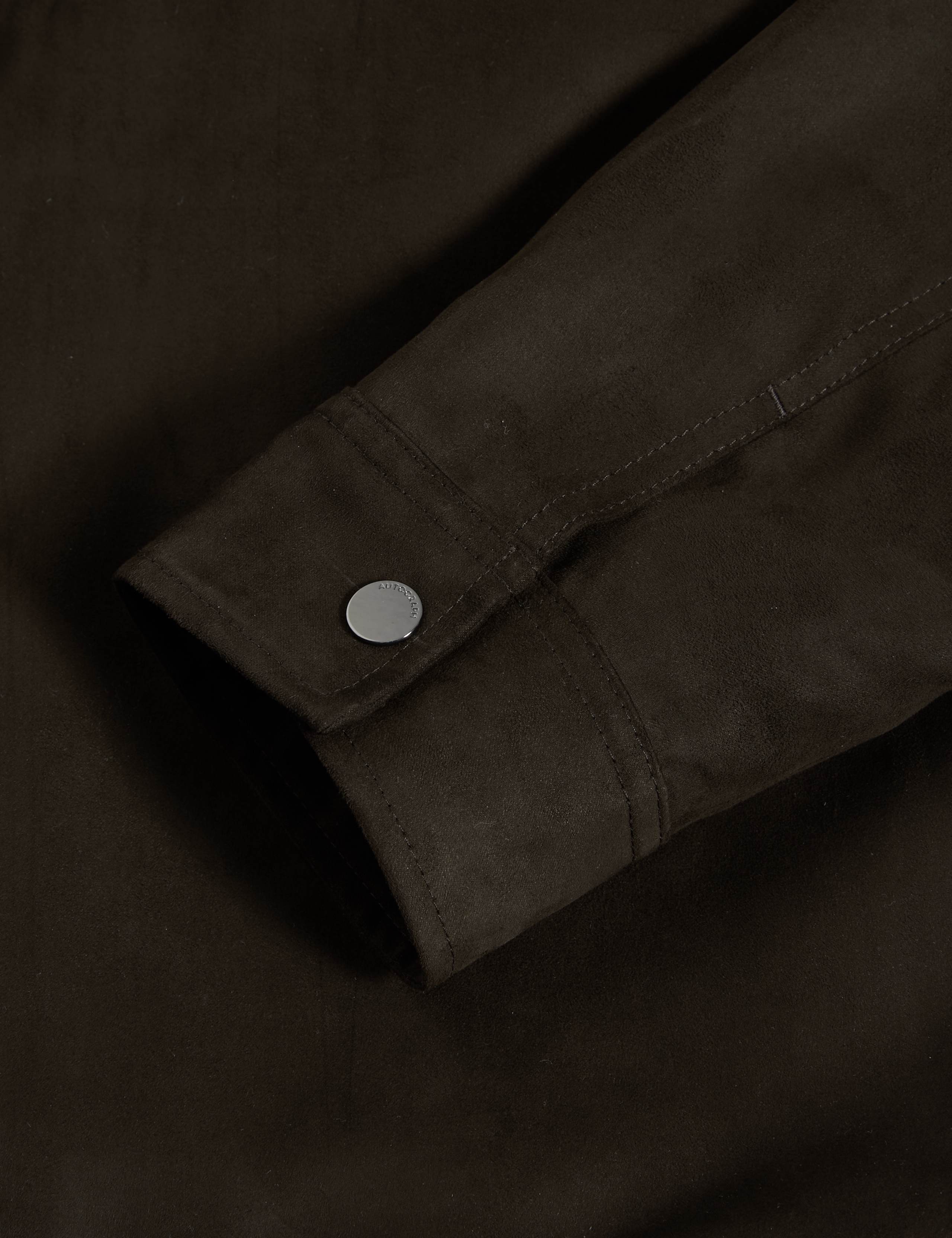 Faux Suede Overshirt 7 of 7