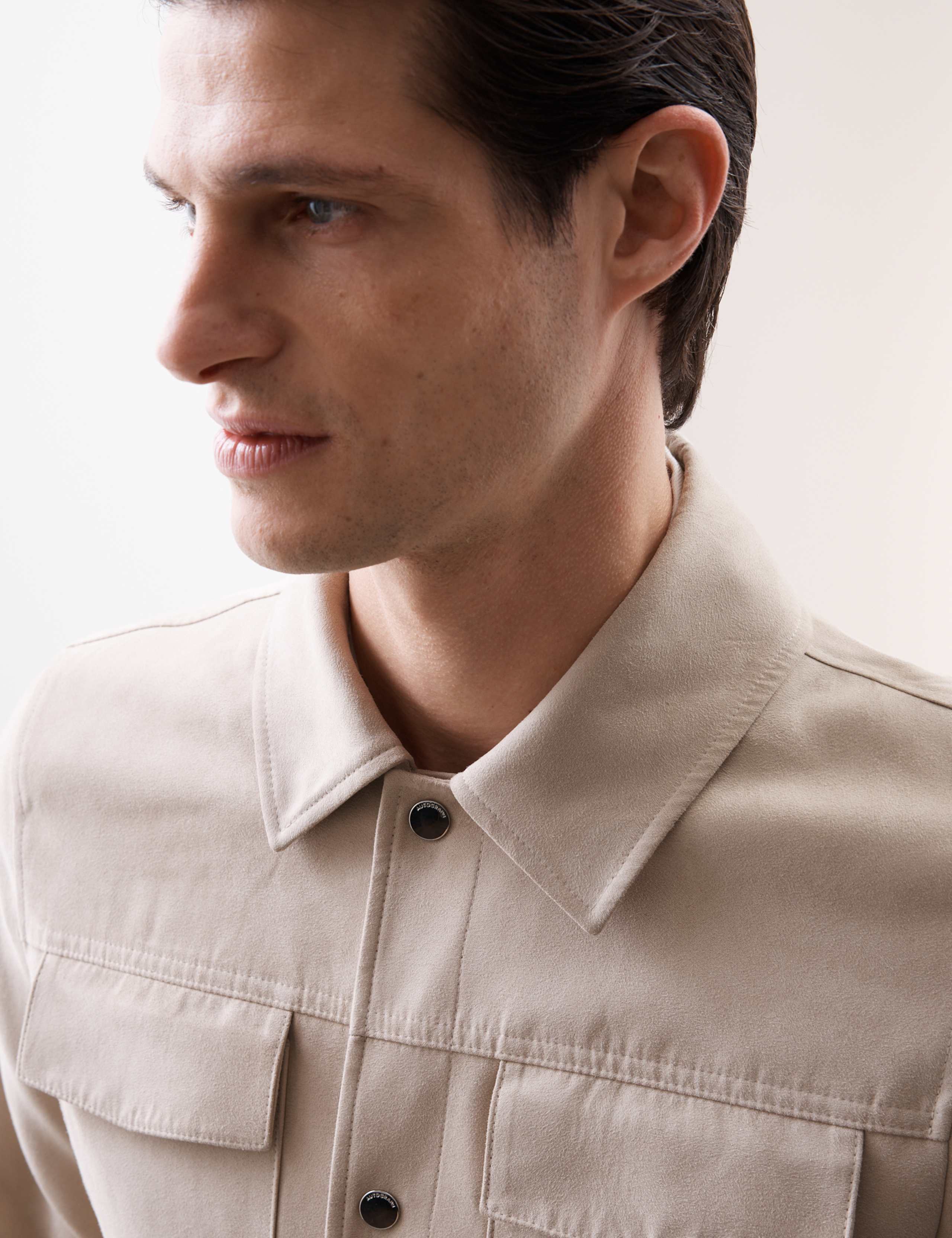 Faux Suede Overshirt 3 of 8