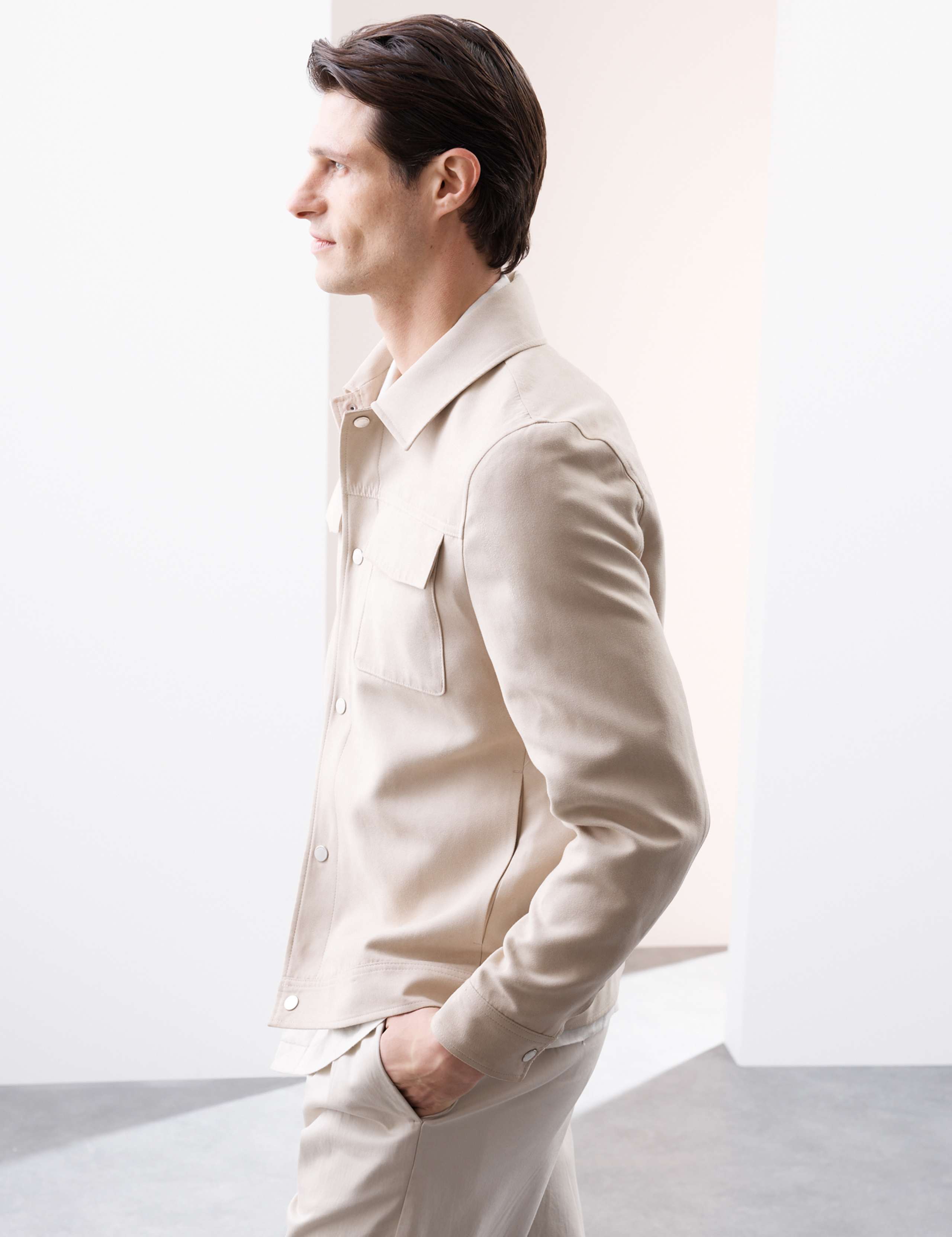 Faux Suede Overshirt 4 of 8