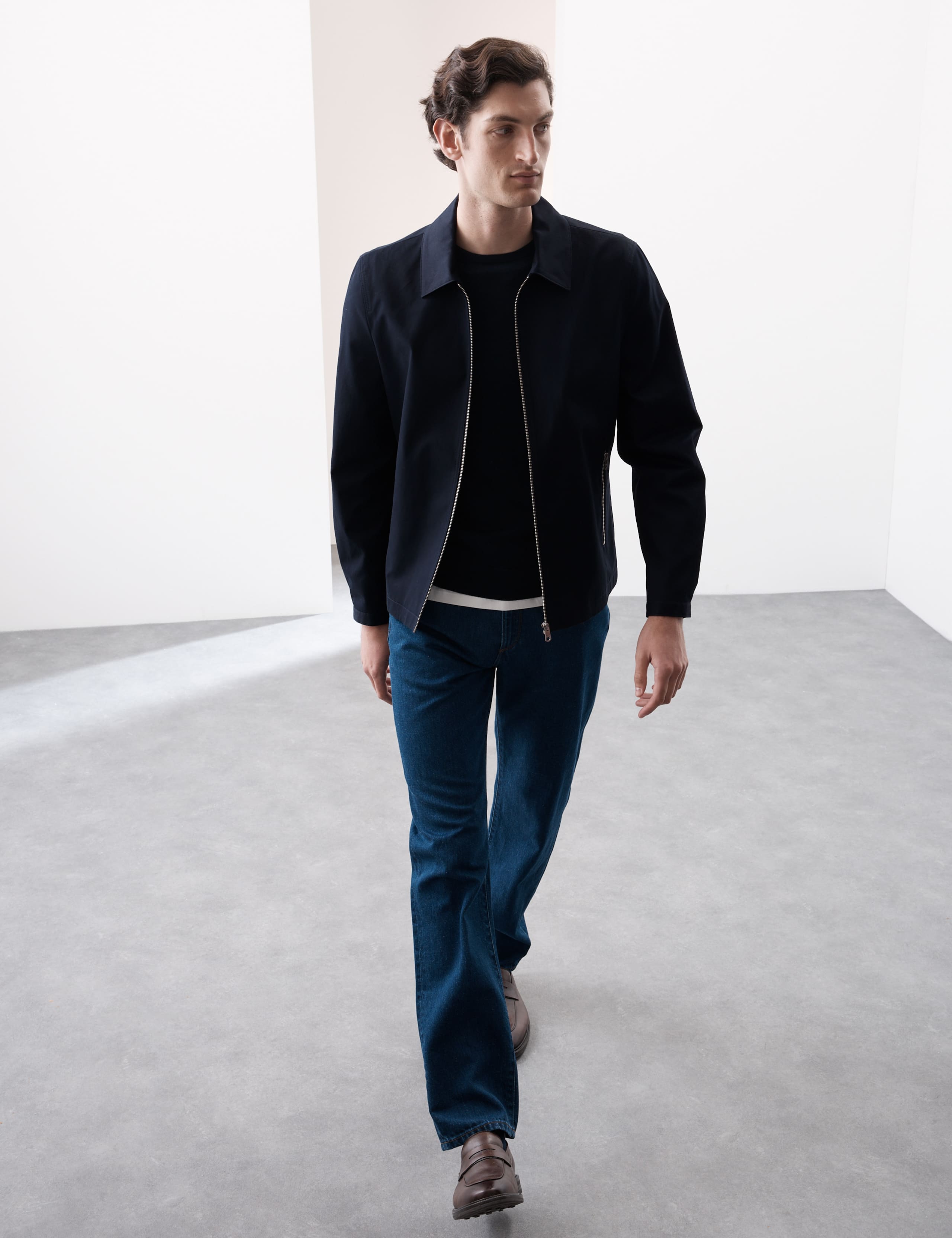 Pure Cotton Harrington Jacket 4 of 7