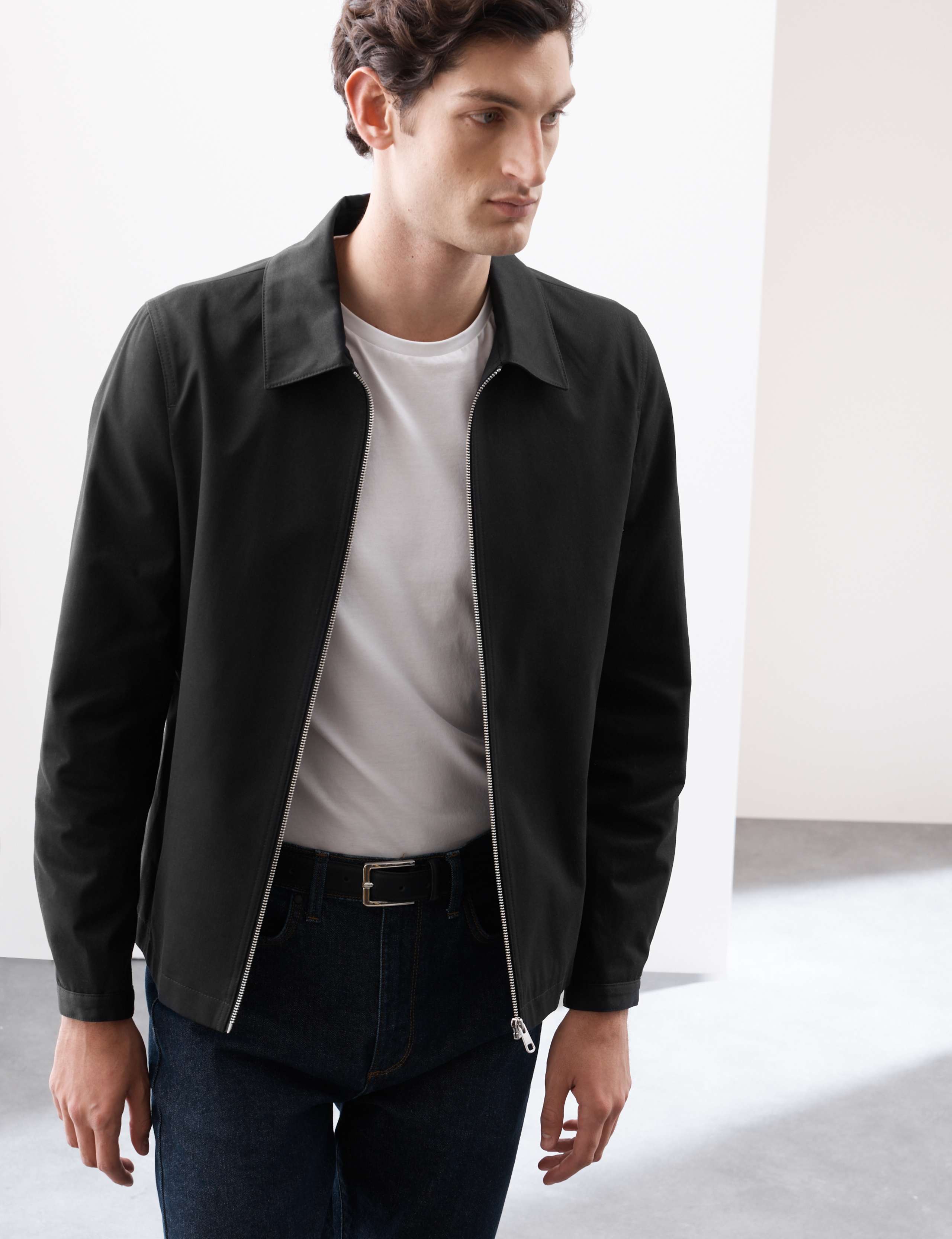 Pure Cotton Harrington Jacket 4 of 8