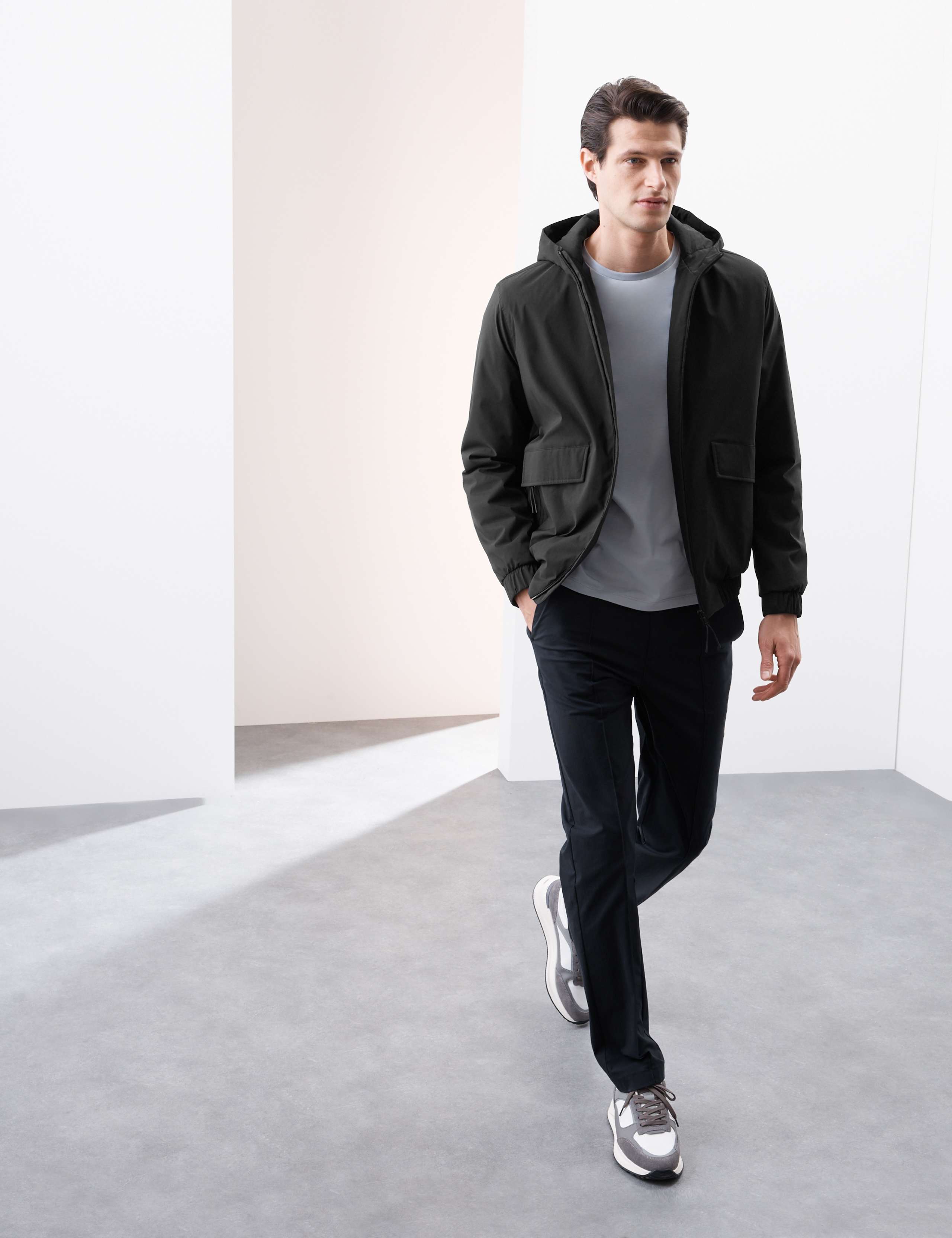 Padded Hooded Bomber Jacket 4 of 6