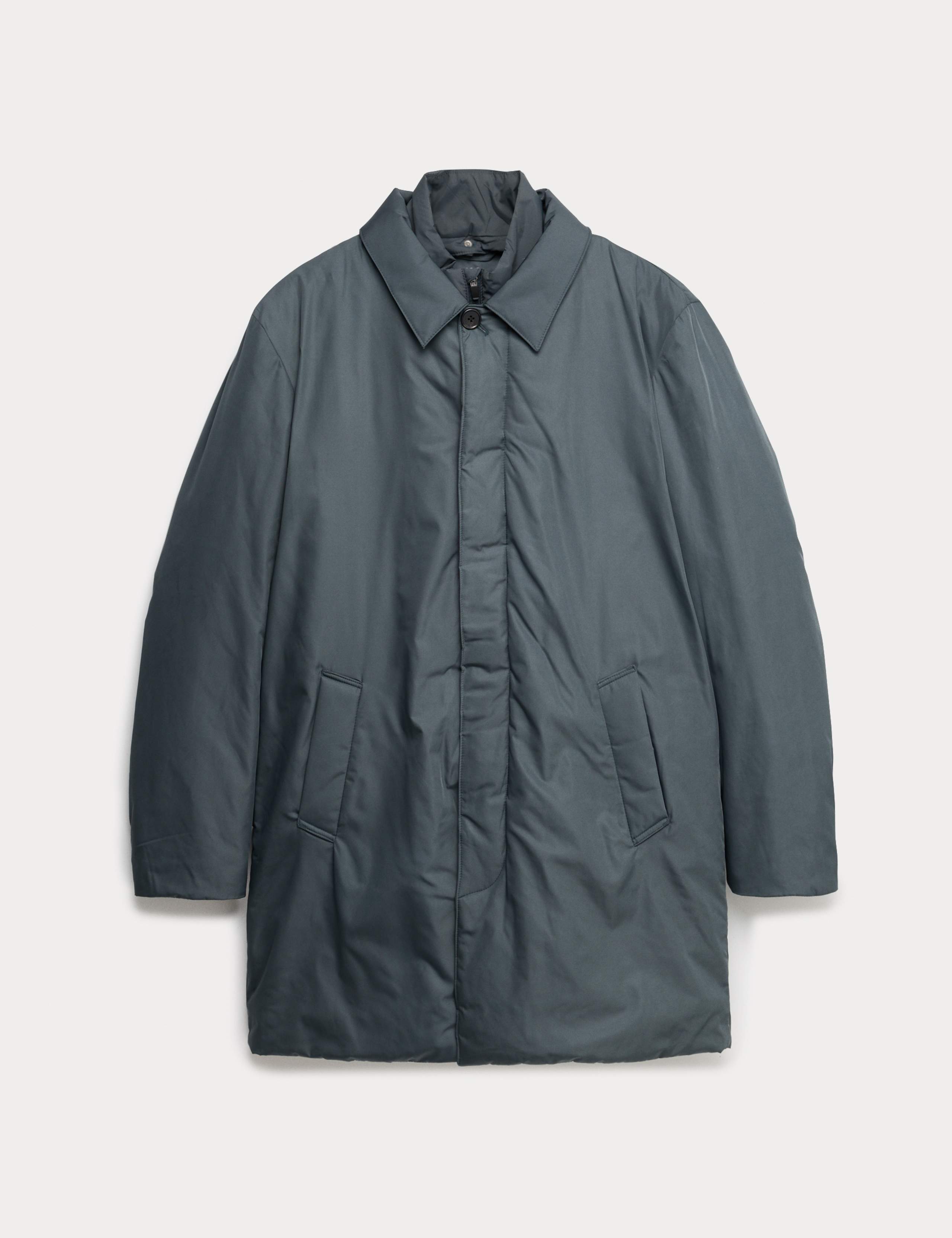 Shirt Collar Mac with Removable Bib 2 of 6