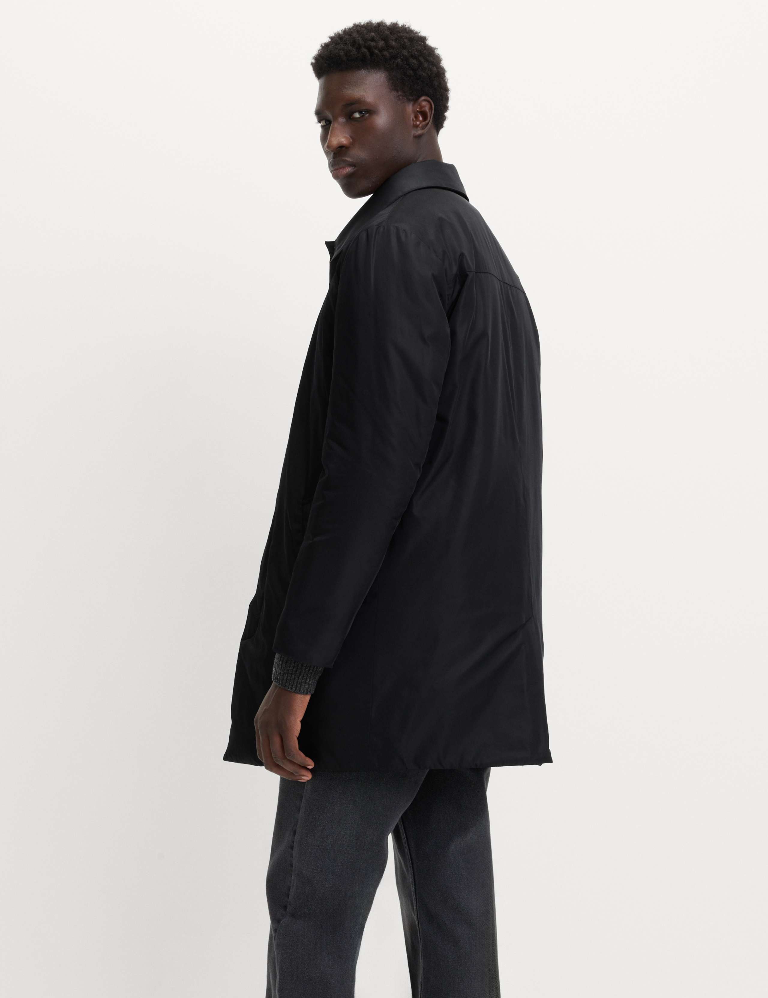 Shirt Collar Mac with Removable Bib 6 of 7