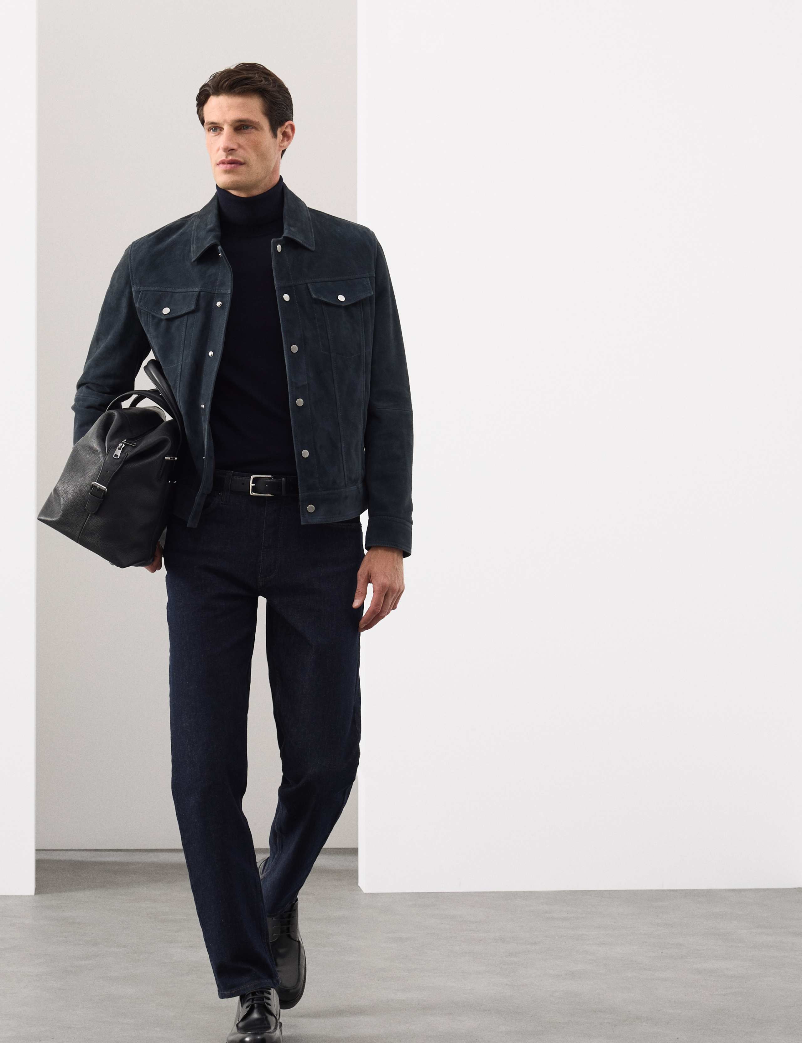 Suede Trucker Jacket 5 of 8