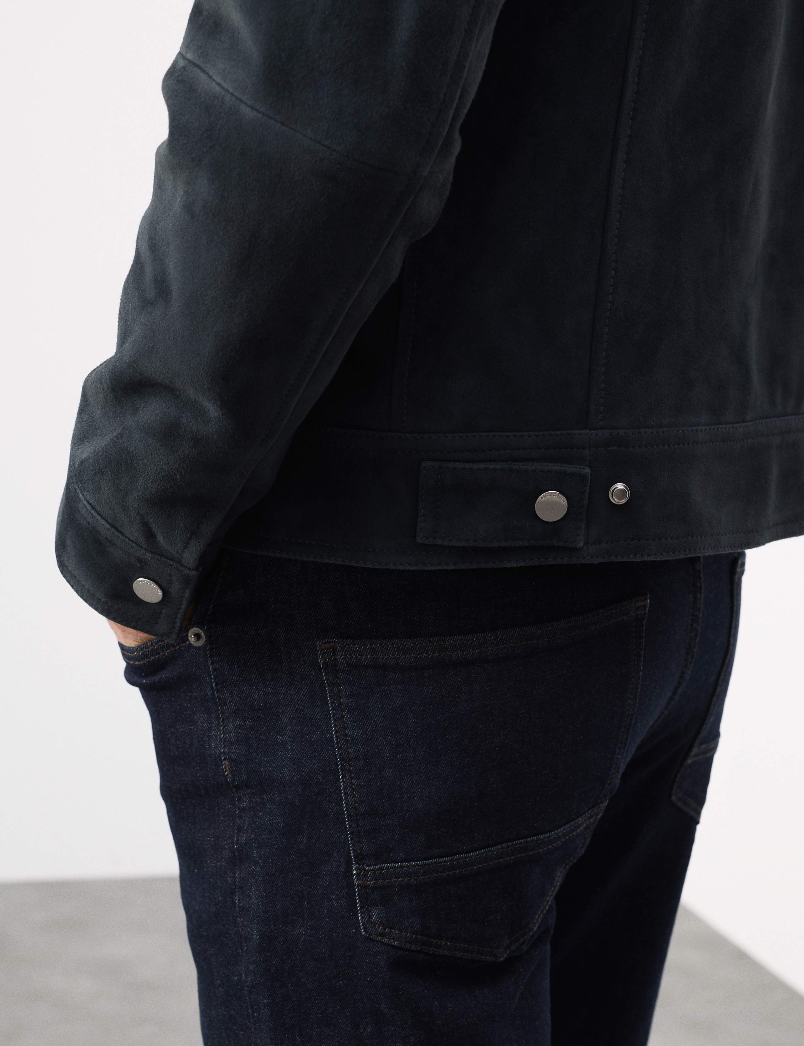 Suede Trucker Jacket 7 of 8