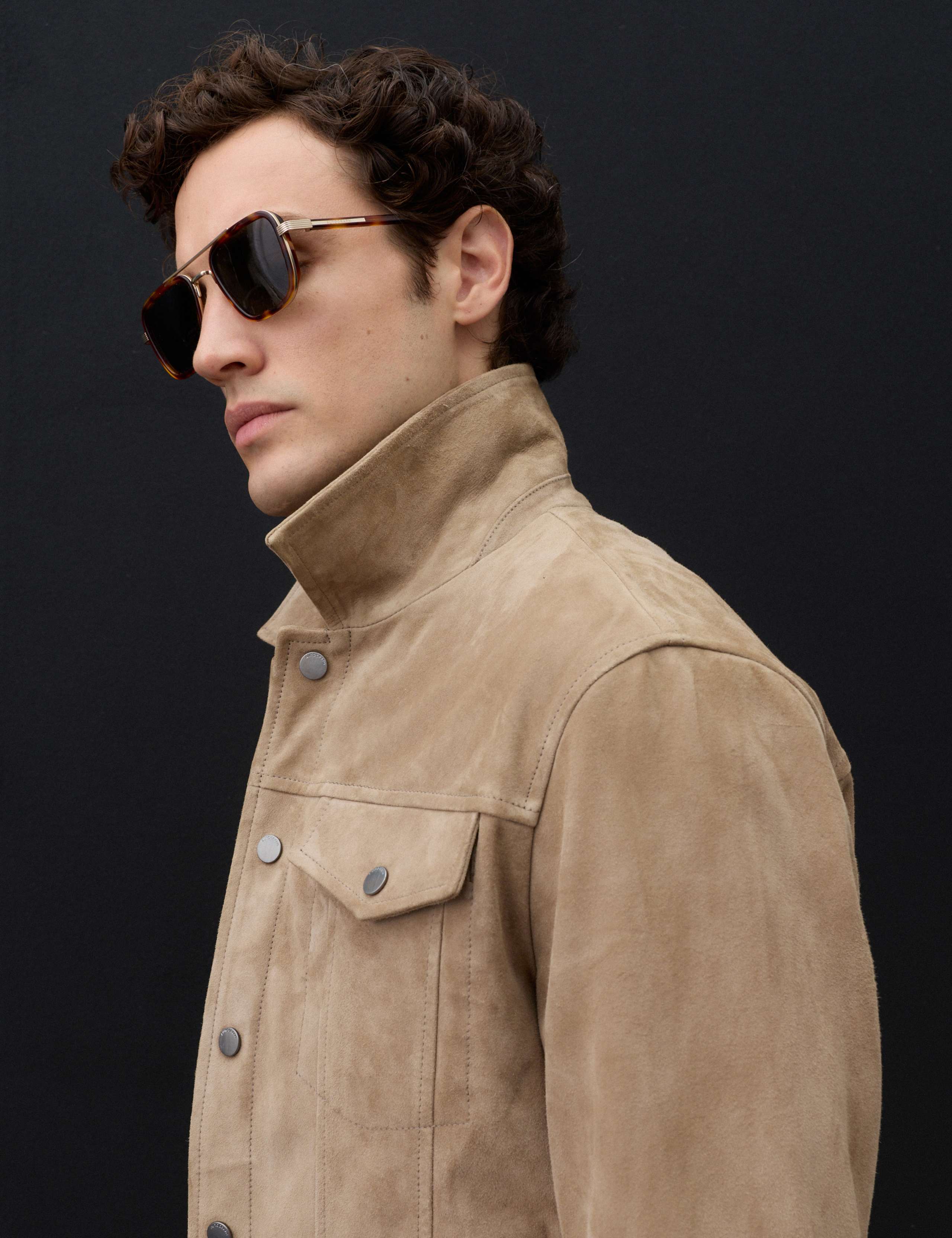 Suede Trucker Jacket 8 of 8